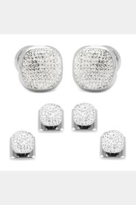 Pave Crystal Stud Set sold by Lord & Taylor