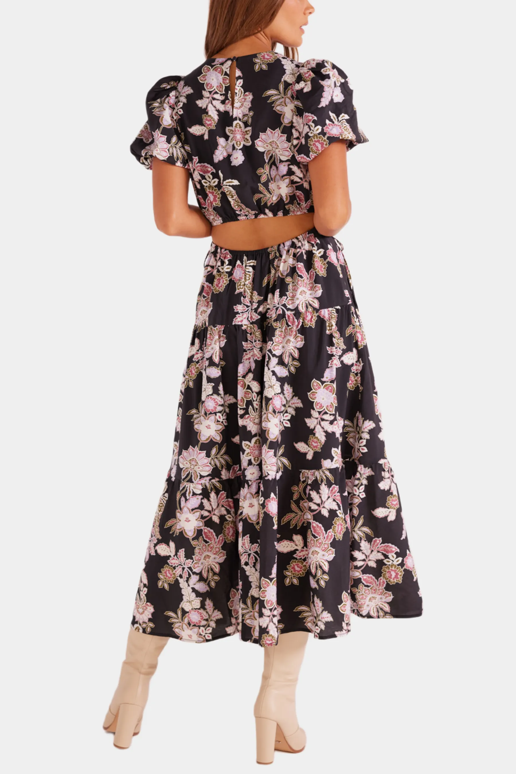 Willow Floral Tiered Dress sold by Lord & Taylor product image thumbnail 2