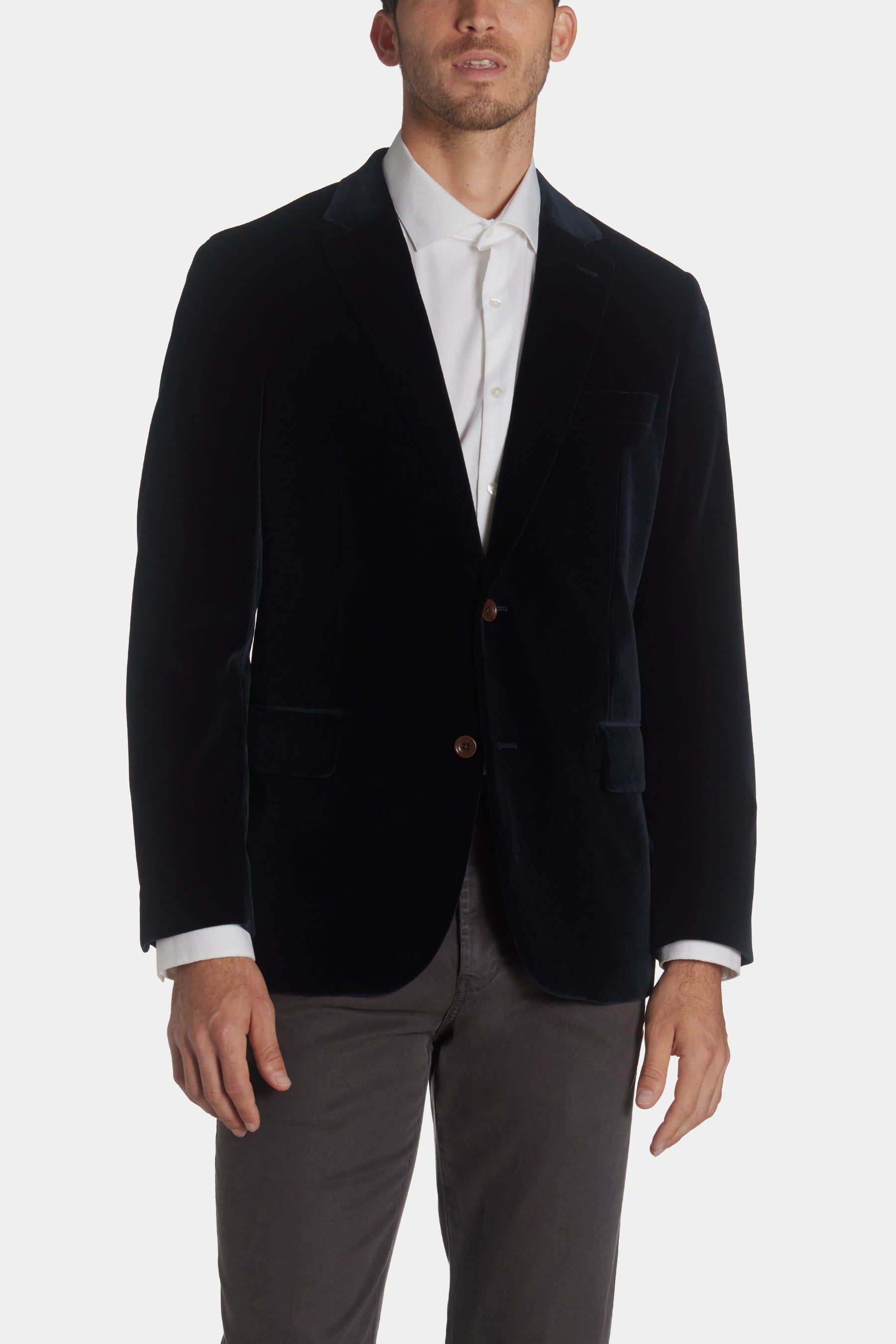 Italian Velvet Slim Fit Blazer sold by Lord & Taylor