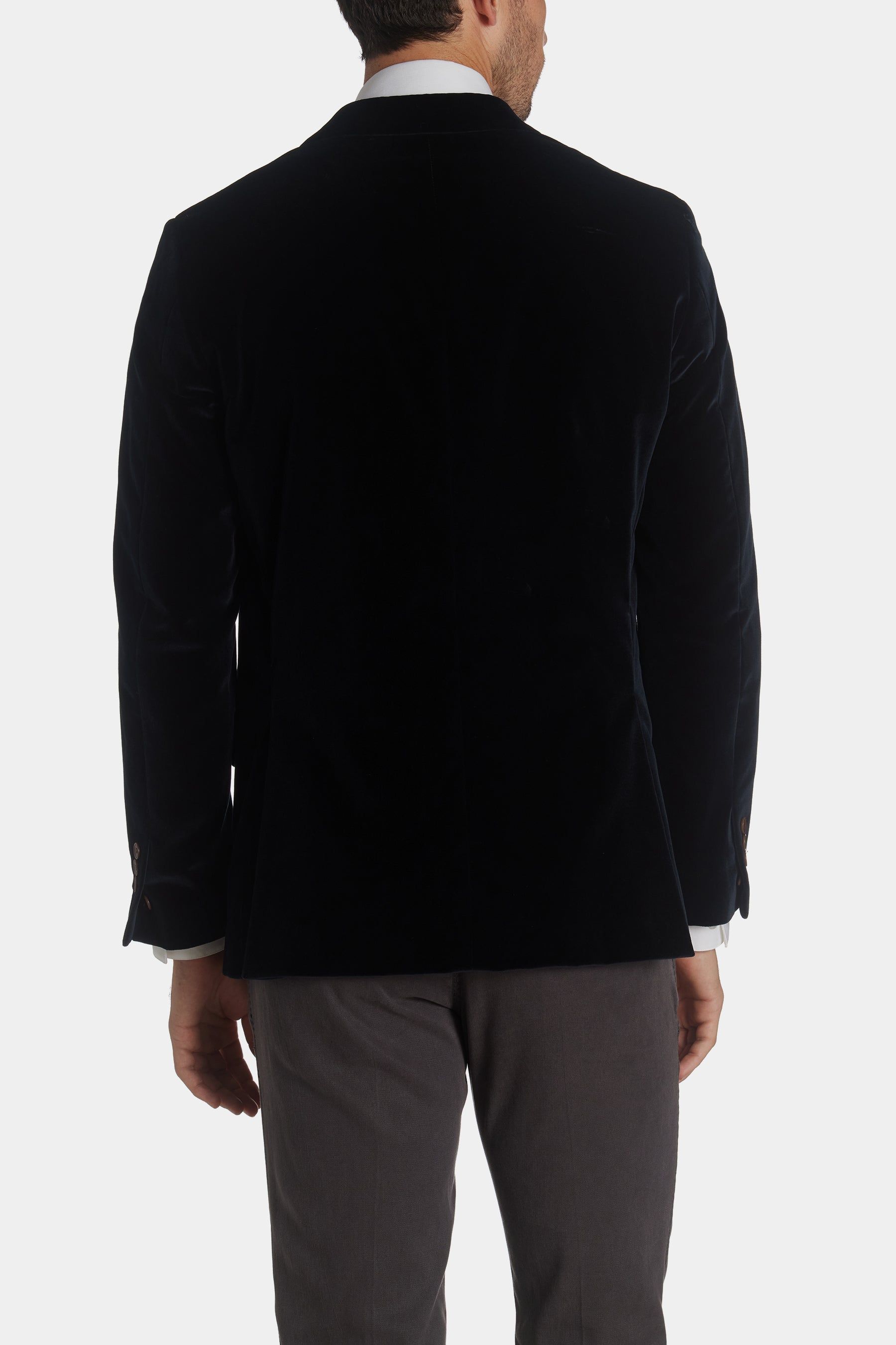 Italian Velvet Slim Fit Blazer sold by Lord & Taylor product image thumbnail 2