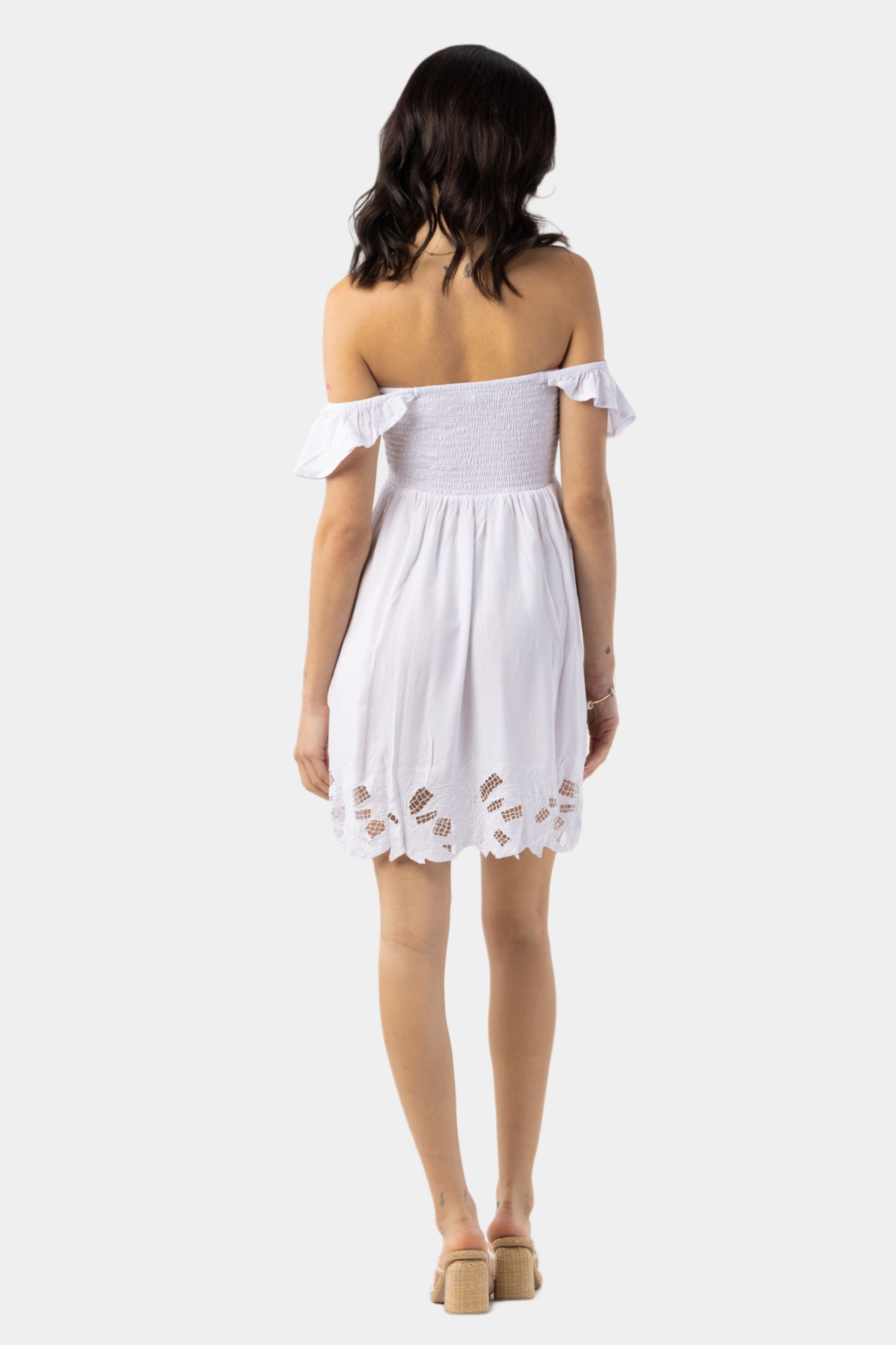 Serendipity Smocked Mini Dress sold by Lord & Taylor product image thumbnail 3