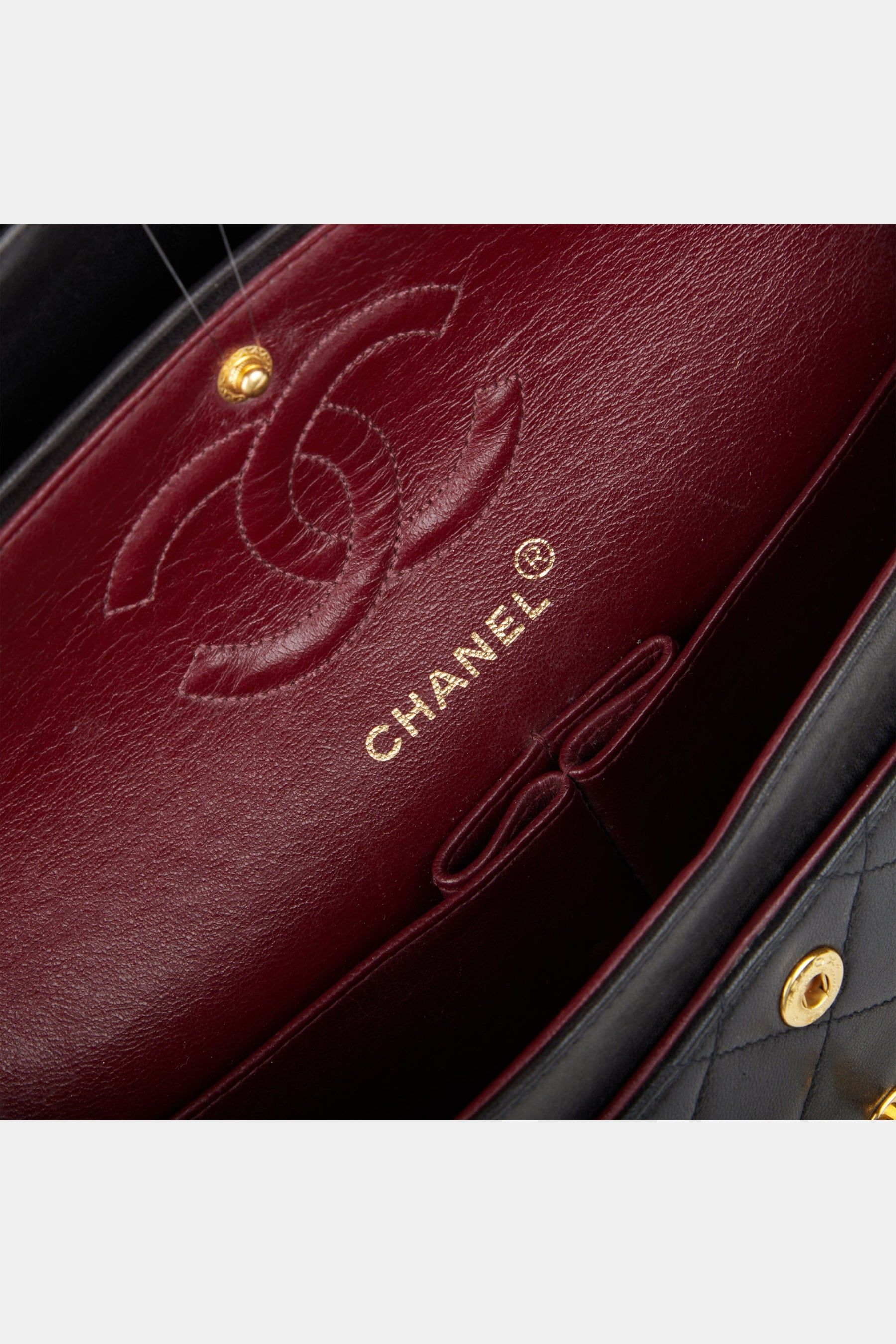 Small Classic Lambskin Double Flap GHW Bag sold by Lord & Taylor product image thumbnail 5