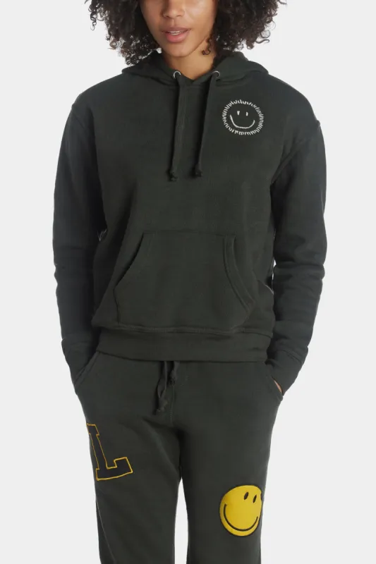 Love Smile Patch Emb Hoodie made by Vintage Havana