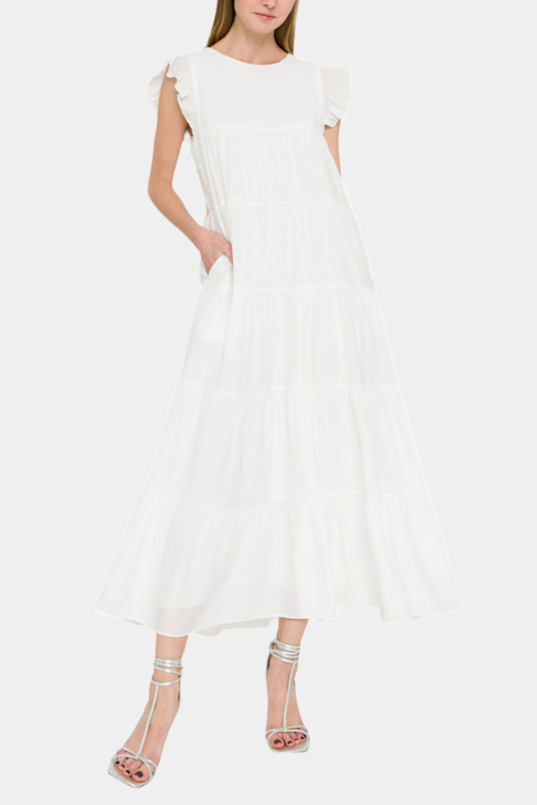 Tiered Maxi Dress sold by Lord & Taylor