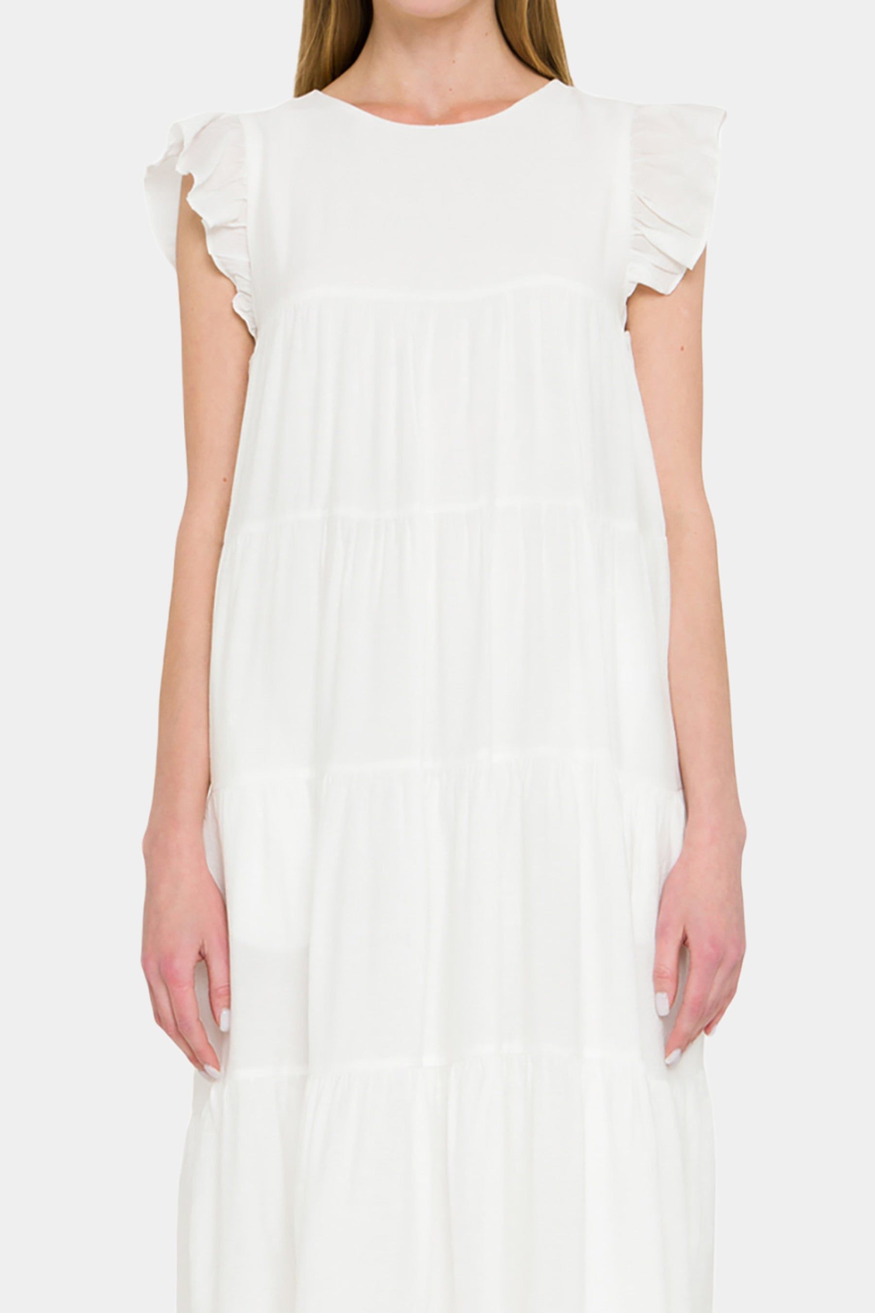 Tiered Maxi Dress sold by Lord & Taylor product image thumbnail 5