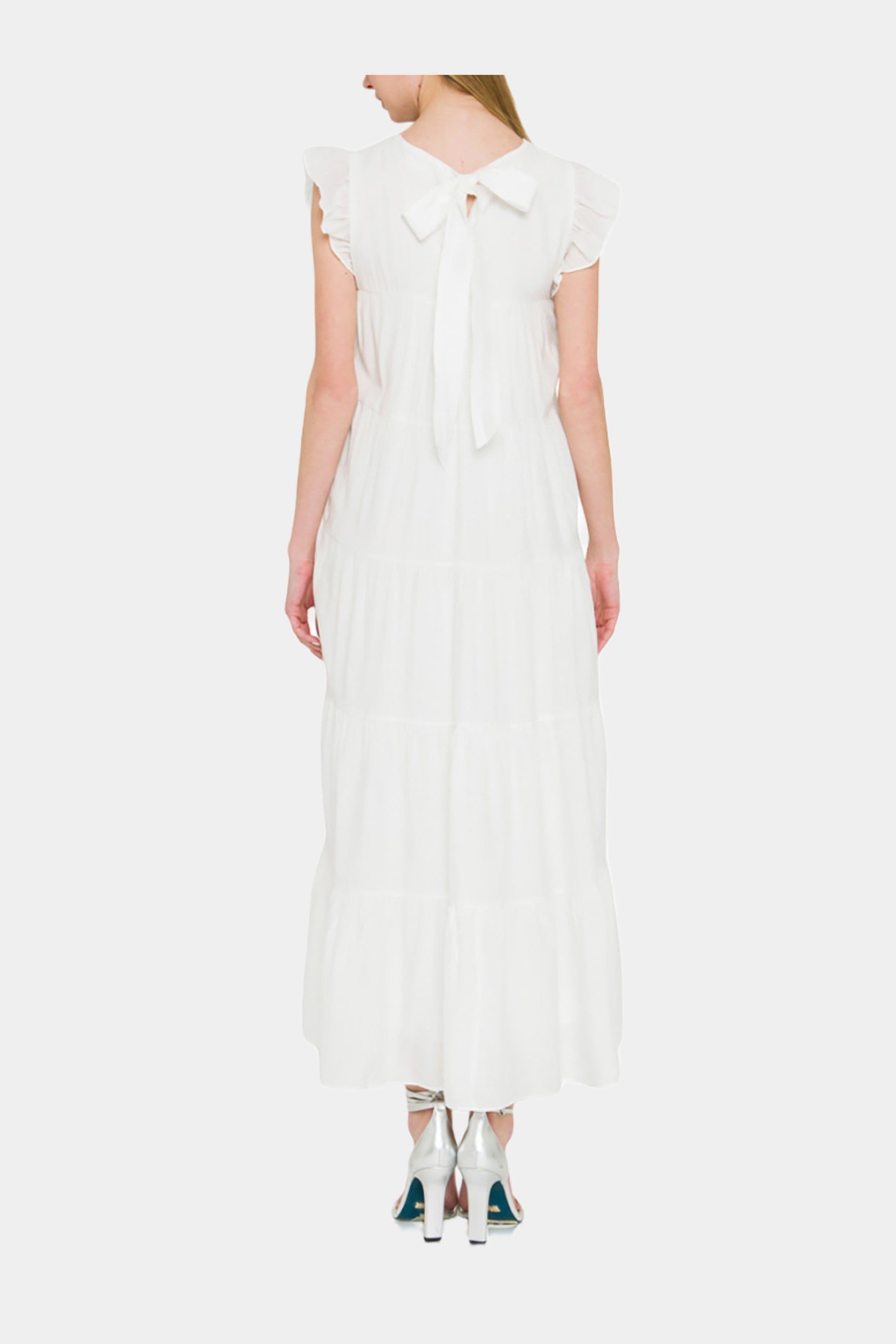 Tiered Maxi Dress sold by Lord & Taylor product image thumbnail 3