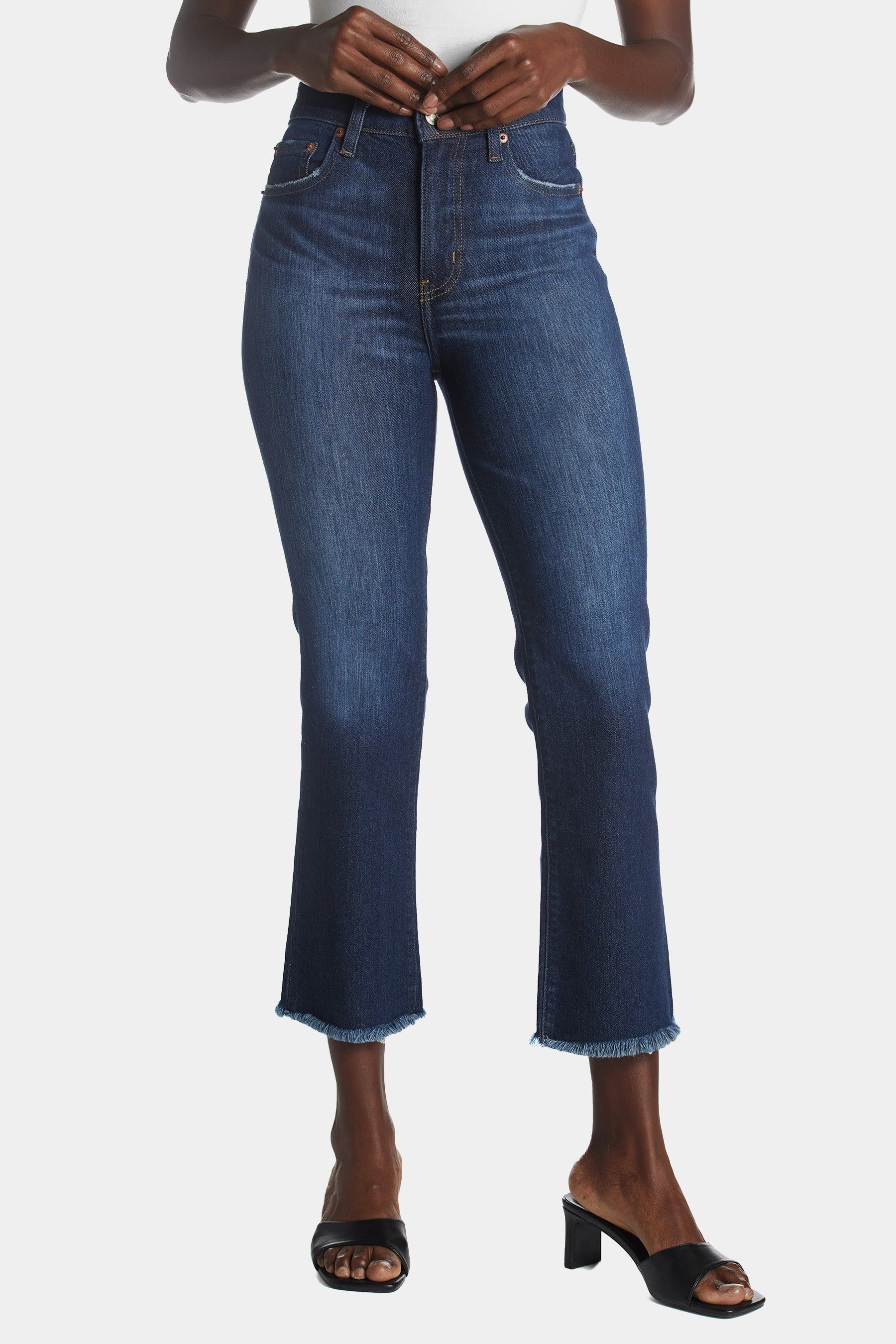 Shy Girl High Rise Crop Flare sold by Lord & Taylor product image thumbnail 4