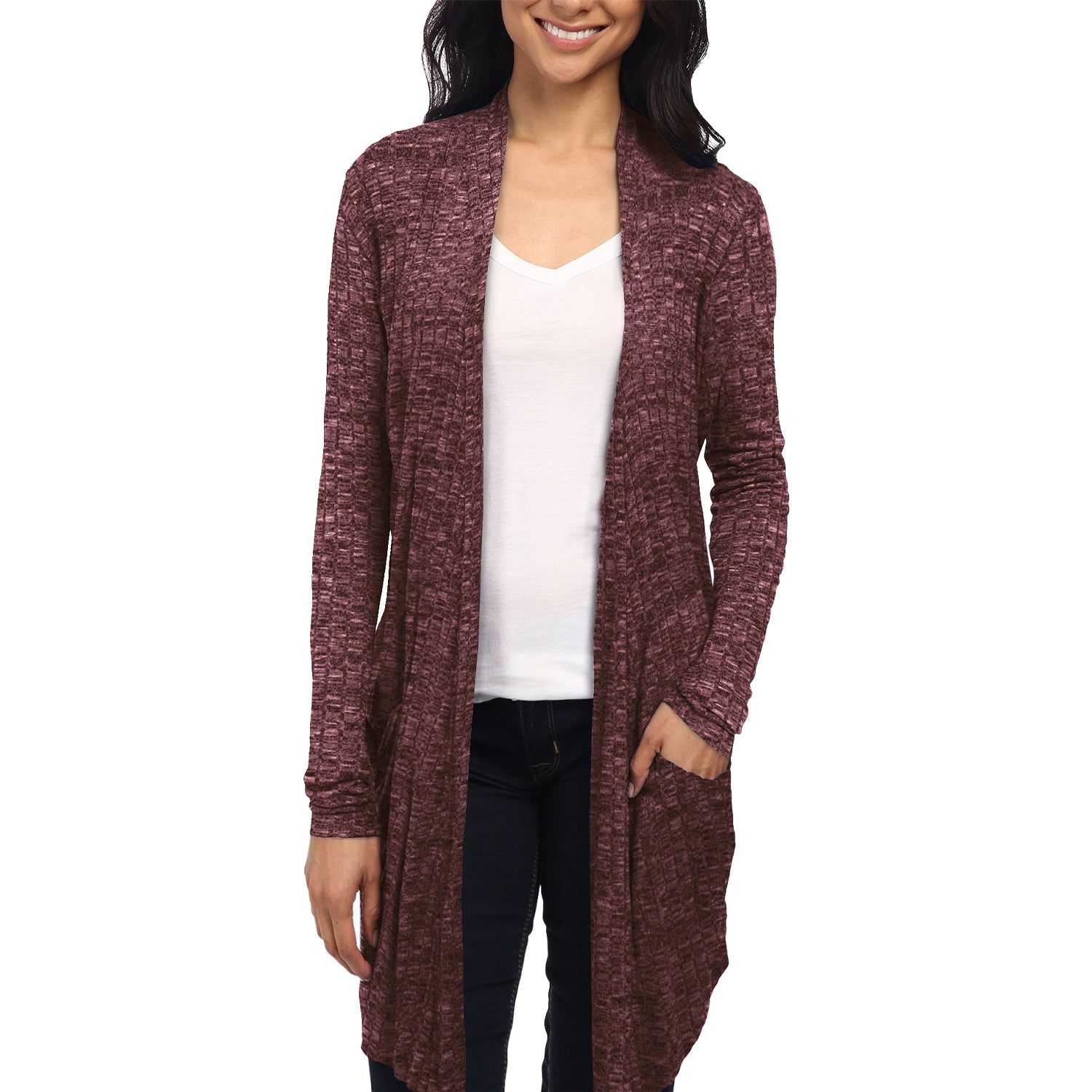Long Sleeve Open-Front Cardigan sold by Lord & Taylor product image thumbnail 35