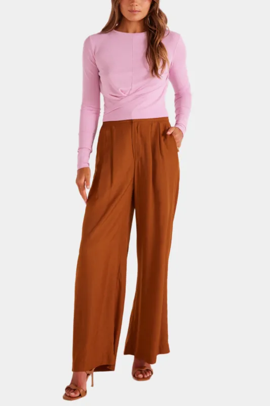 Astrid Cross Front Long Sleeve Top sold by Lord & Taylor