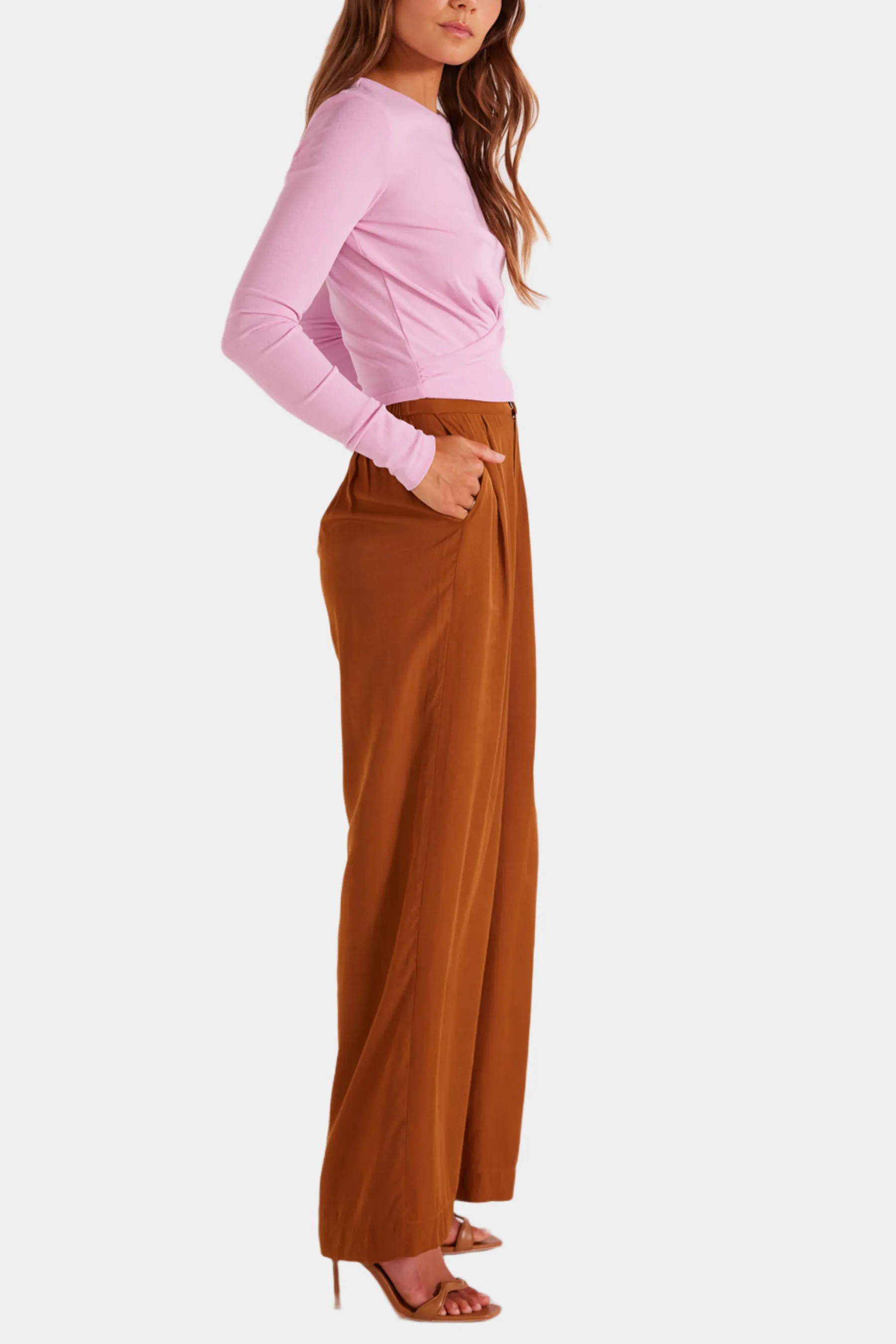 Astrid Cross Front Long Sleeve Top sold by Lord & Taylor product image thumbnail 2