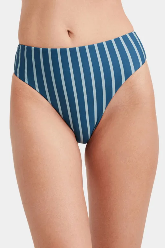 High-Rise Bottoms With Stripe sold by Lord & Taylor