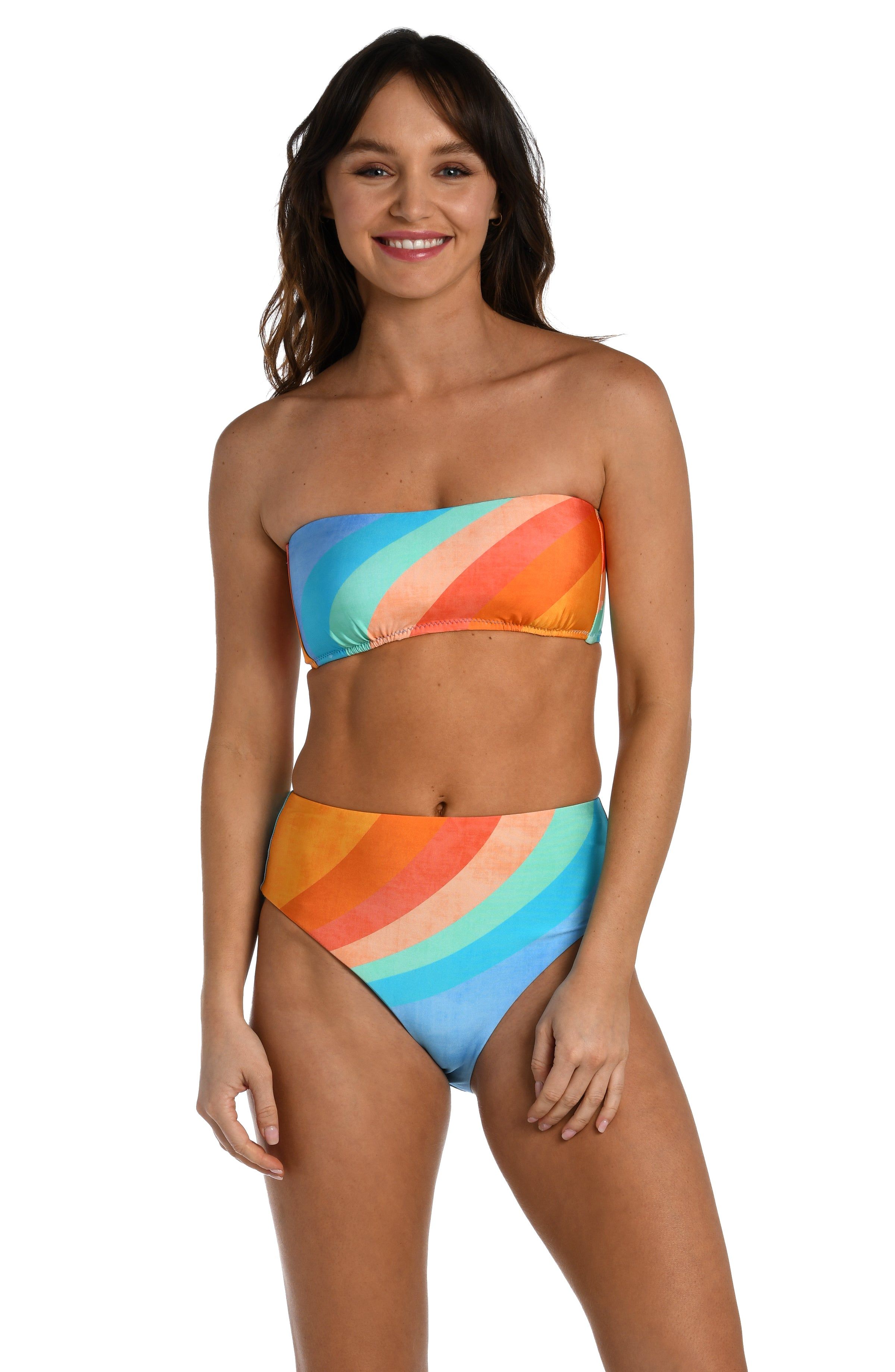 Mod Bandeau Bikini Top sold by Lord & Taylor product image thumbnail 5