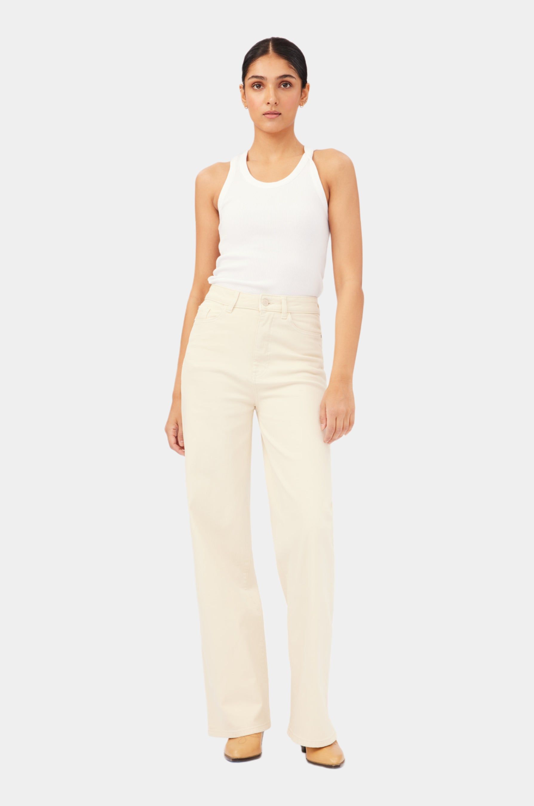 HOU - Relaxed Wide Leg Jeans sold by Lord & Taylor