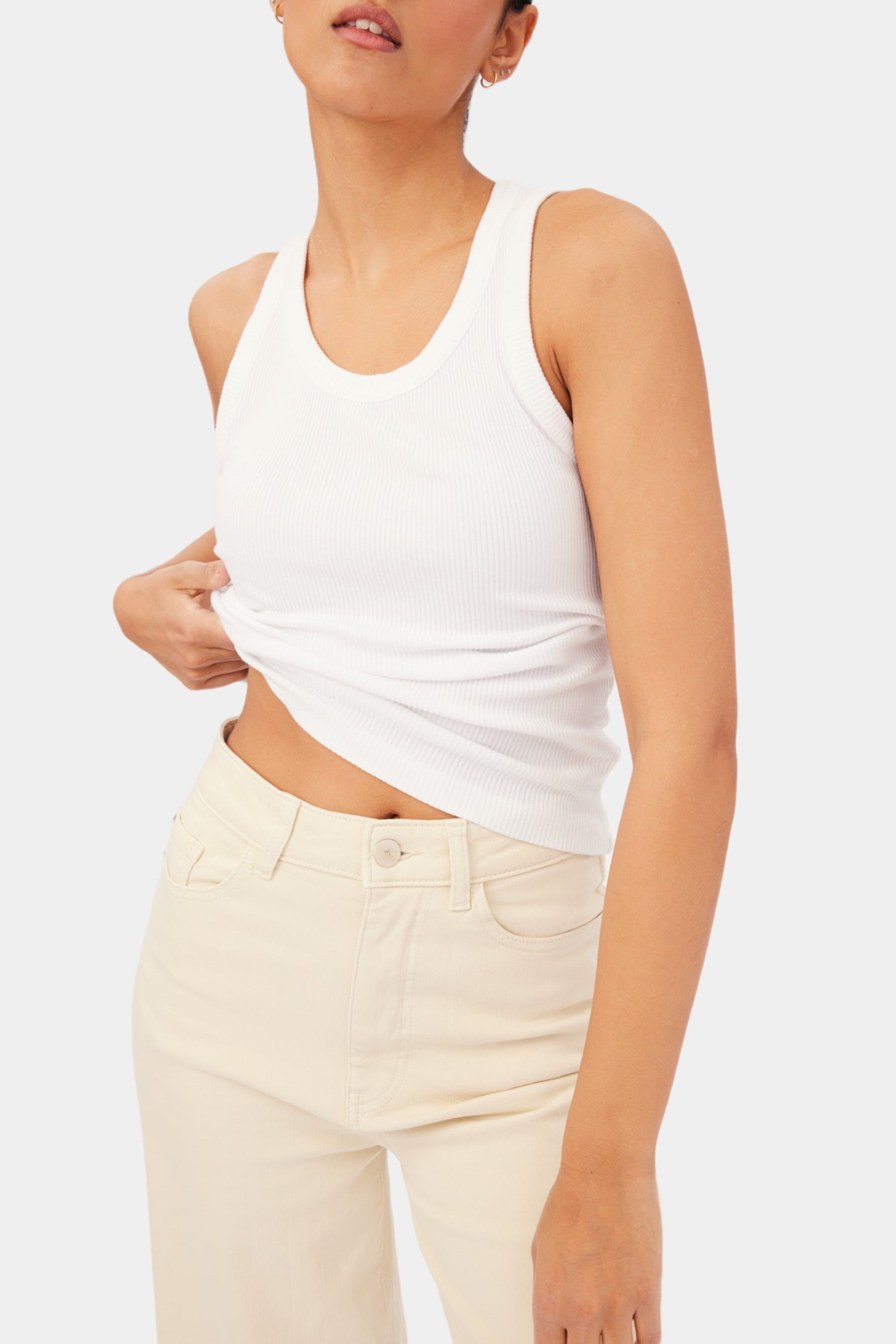 HOU - Relaxed Wide Leg Jeans sold by Lord & Taylor product image thumbnail 5