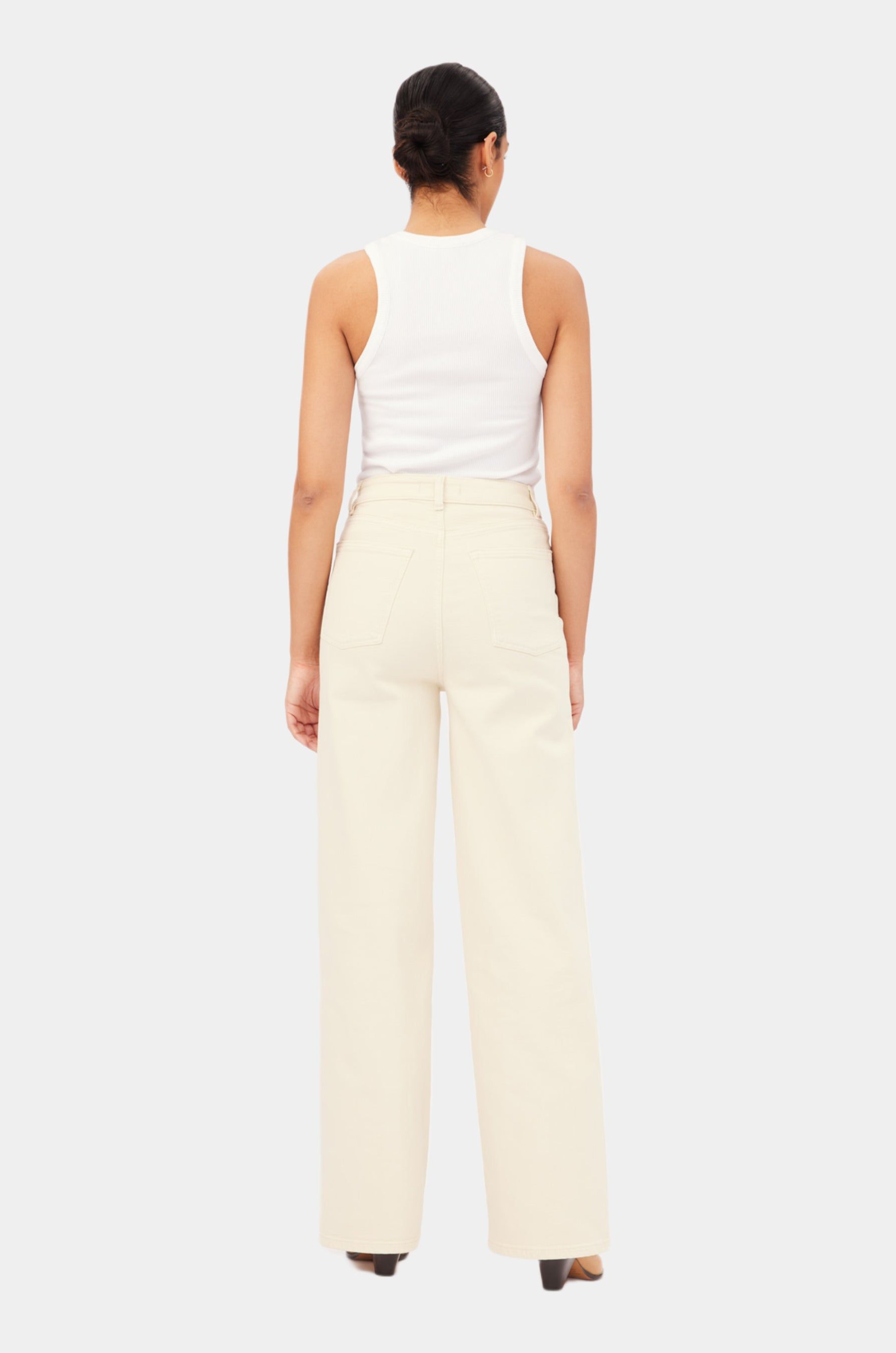 HOU - Relaxed Wide Leg Jeans sold by Lord & Taylor product image thumbnail 3