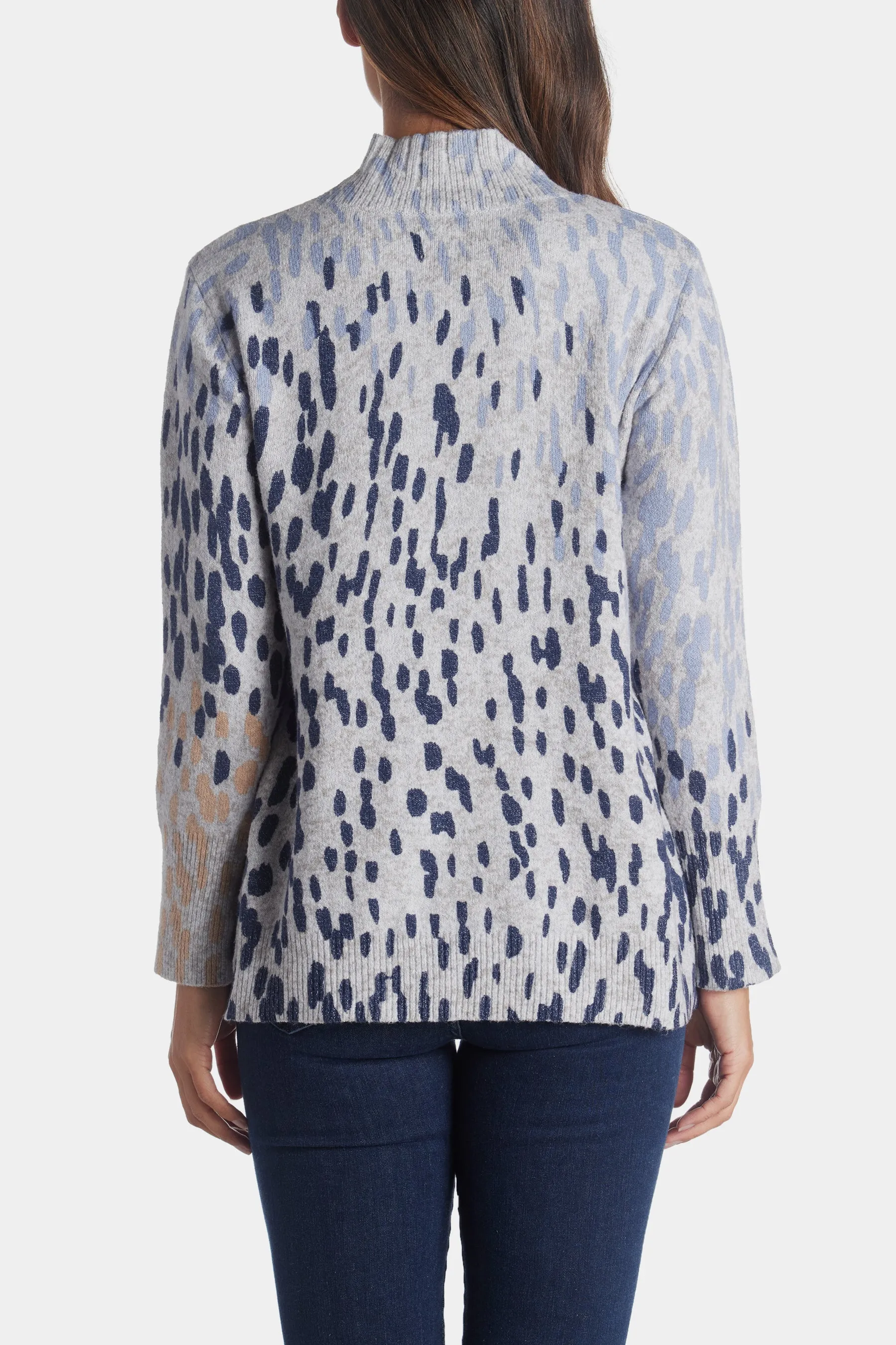 Cozy Up Spotted Turtleneck sold by Lord & Taylor product image thumbnail 5