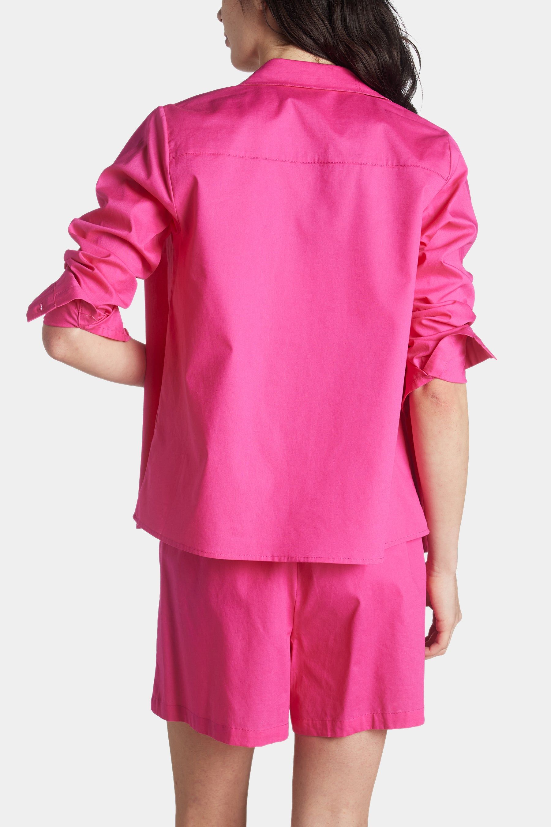 Classic Long Sleeve Oversized Button Front Shirt sold by Lord & Taylor product image thumbnail 4