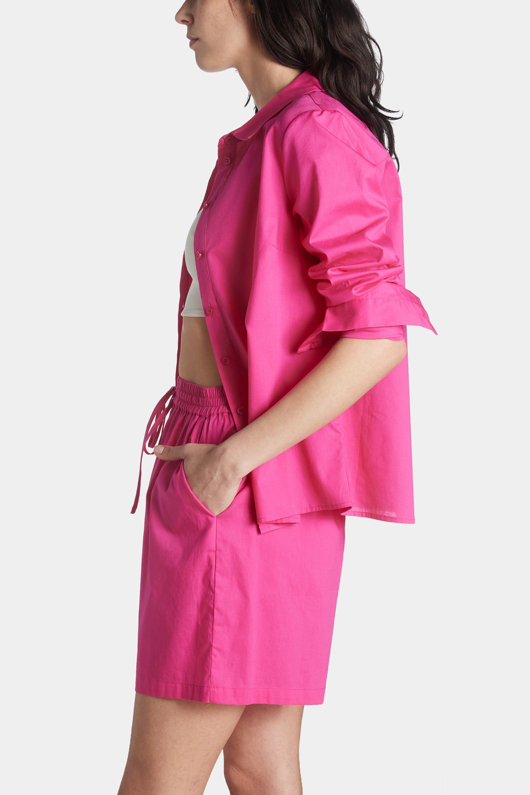 Classic Long Sleeve Oversized Button Front Shirt sold by Lord & Taylor product image thumbnail 5