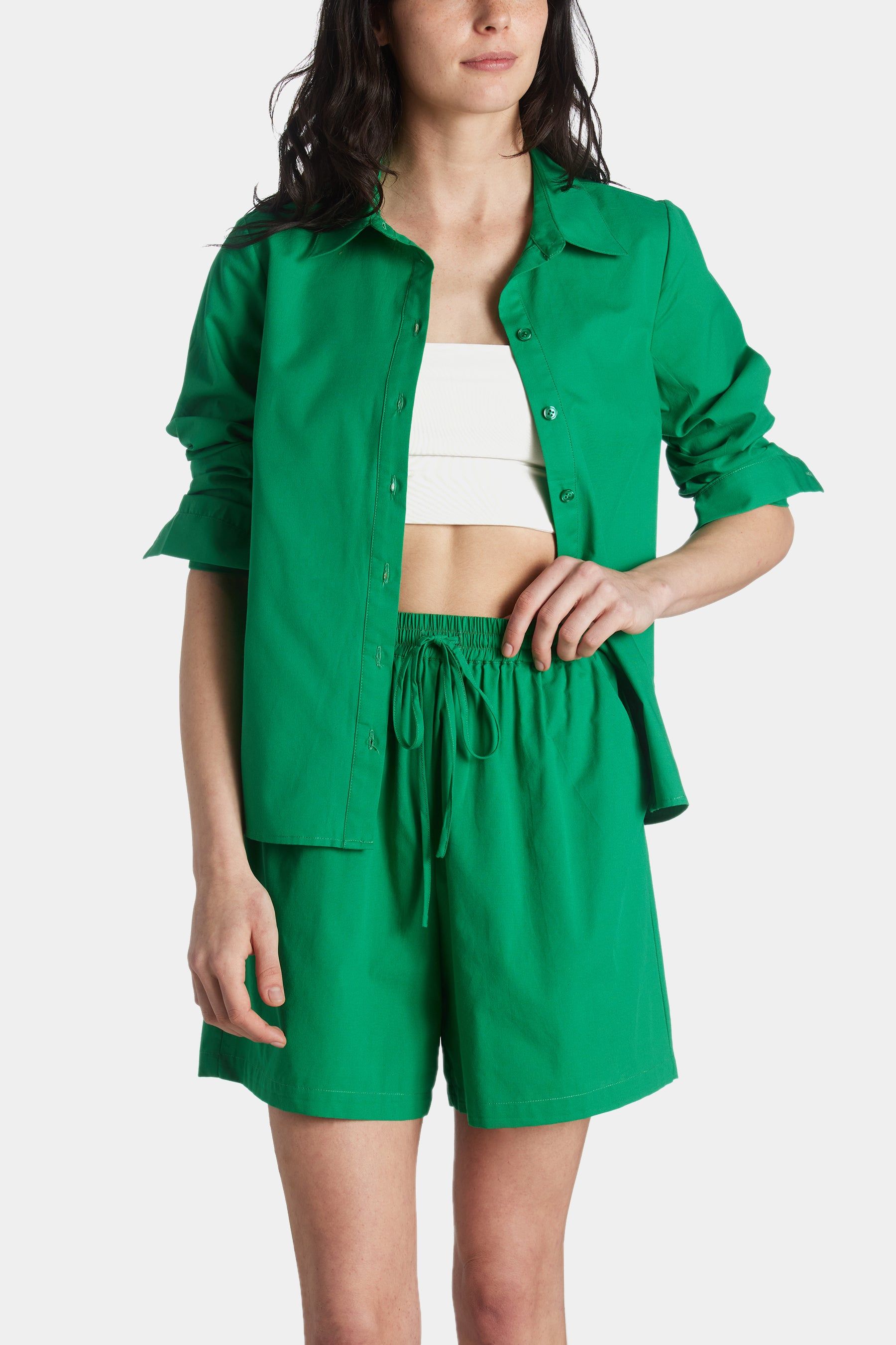 Classic Long Sleeve Oversized Button Front Shirt sold by Lord & Taylor product image thumbnail 8