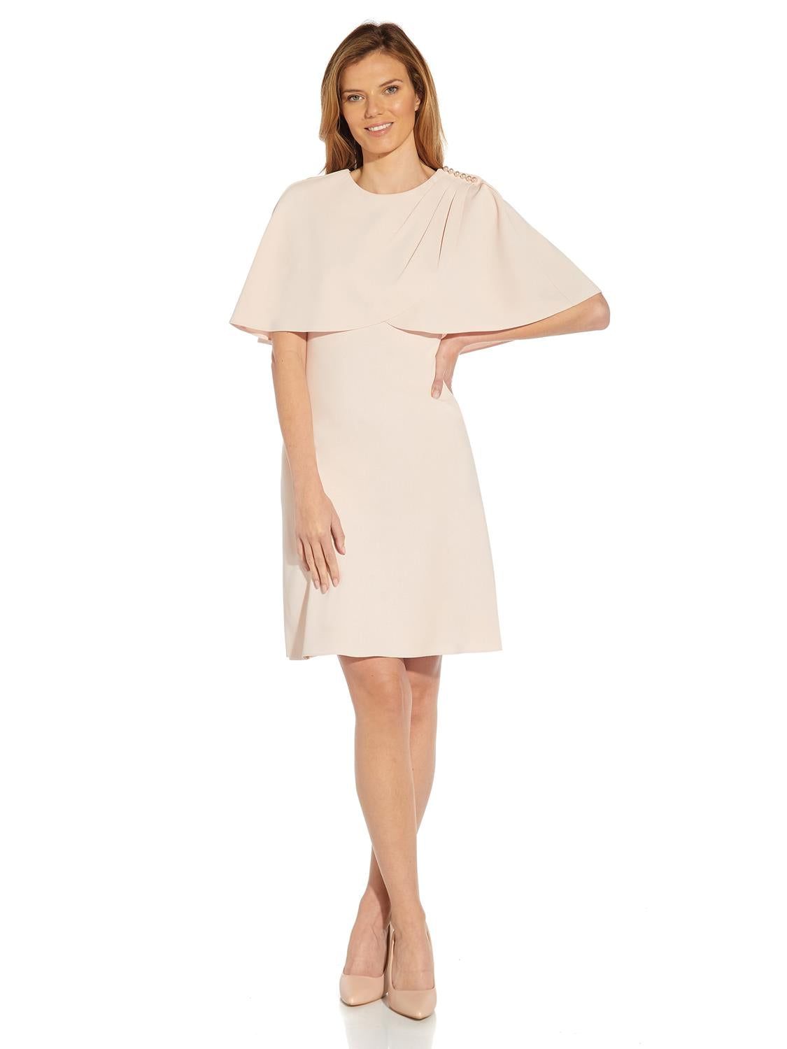 Pop Over Crepe Cocktail Dress sold by Lord & Taylor product image thumbnail 4