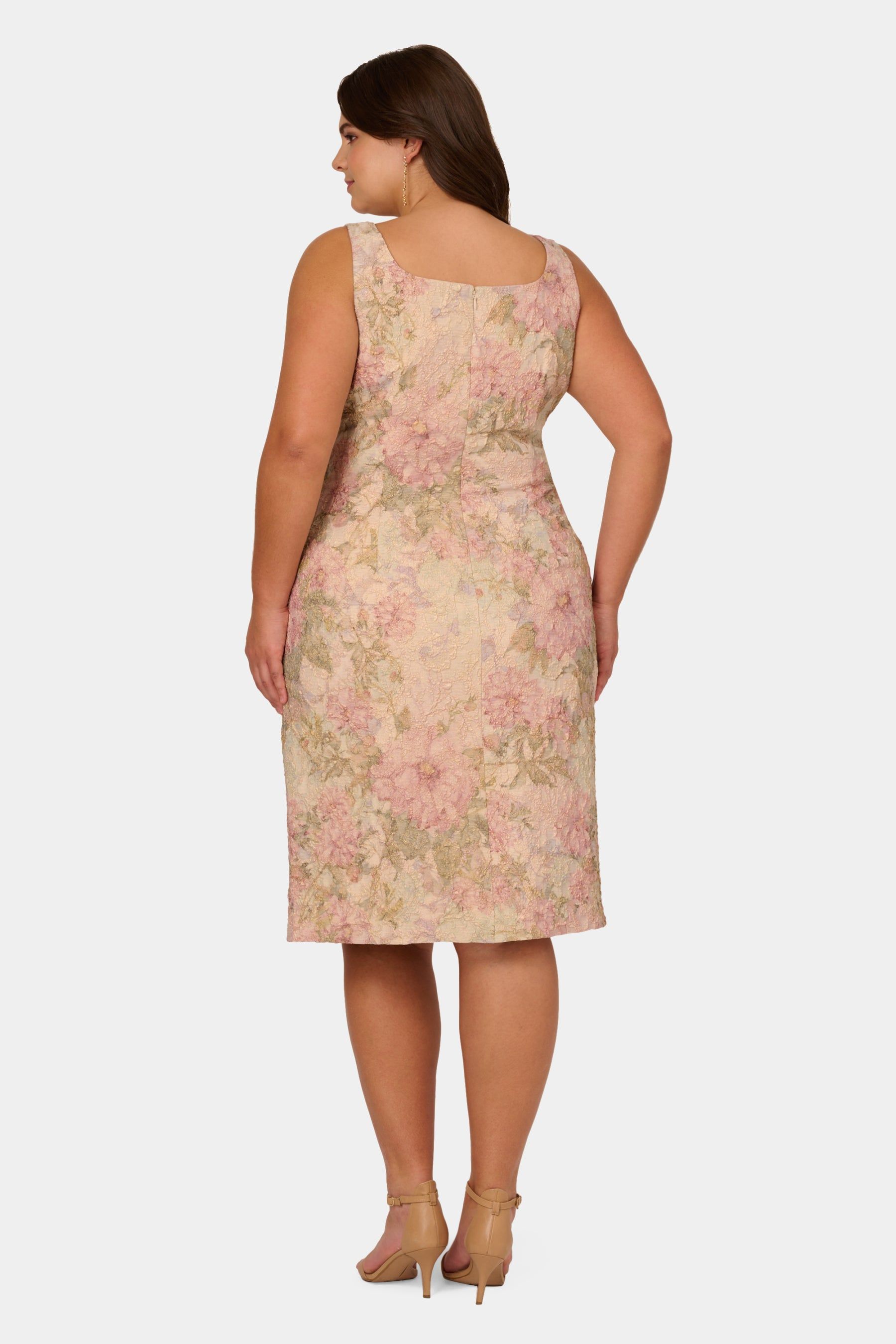 Floral Matelasse Dress sold by Lord & Taylor product image thumbnail 2