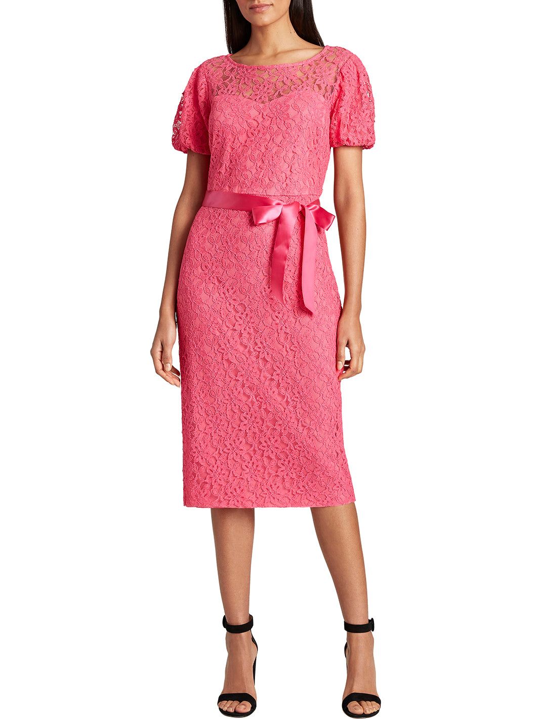 Dress With Puff Sleeve sold by Lord & Taylor product image thumbnail 4