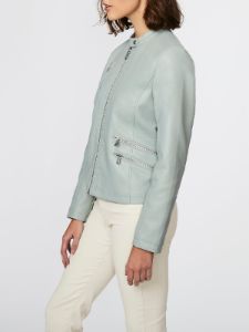 Faux Leather Moto Jacket sold by Lord & Taylor