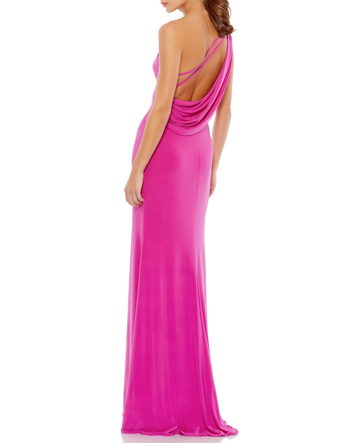One Shoulder Jersey Gown sold by Lord & Taylor product image thumbnail 2