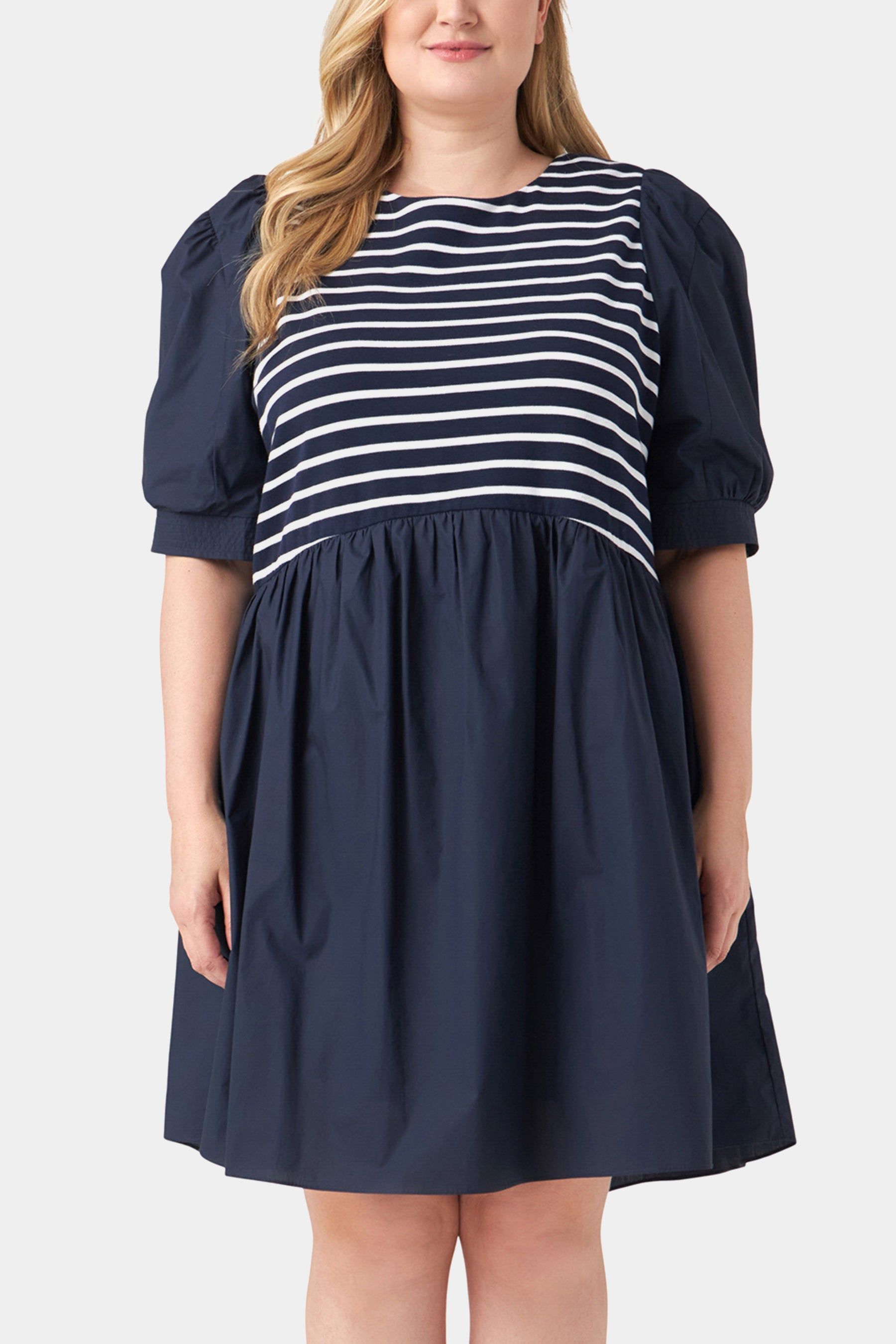 High Low Knit Combo Dress sold by Lord & Taylor