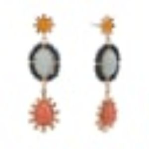 Semi Precious Linear Drop Earrings sold by Lord & Taylor