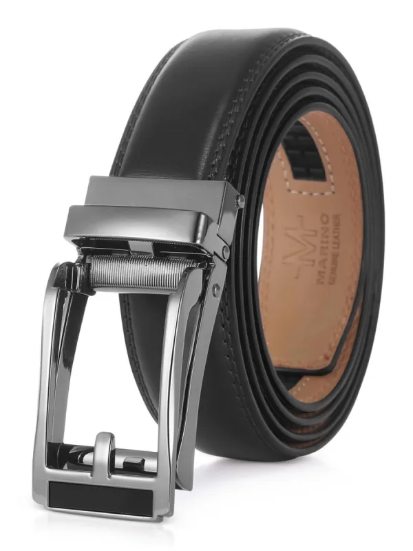 Erudition Leather Linxx Ratchet Belt sold by Lord & Taylor