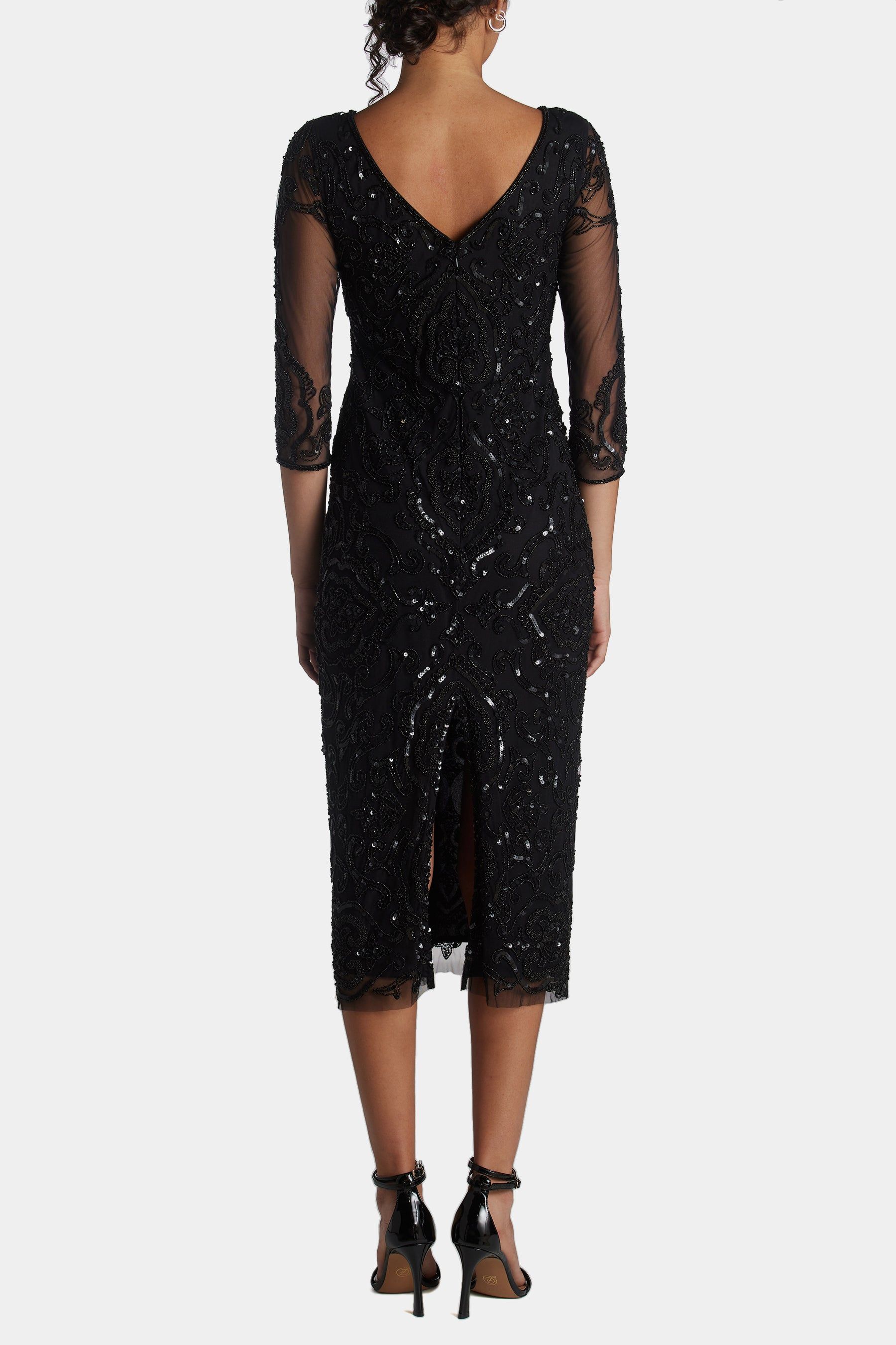 Sequin Bead Embellished Midi Dress sold by Lord & Taylor product image thumbnail 2