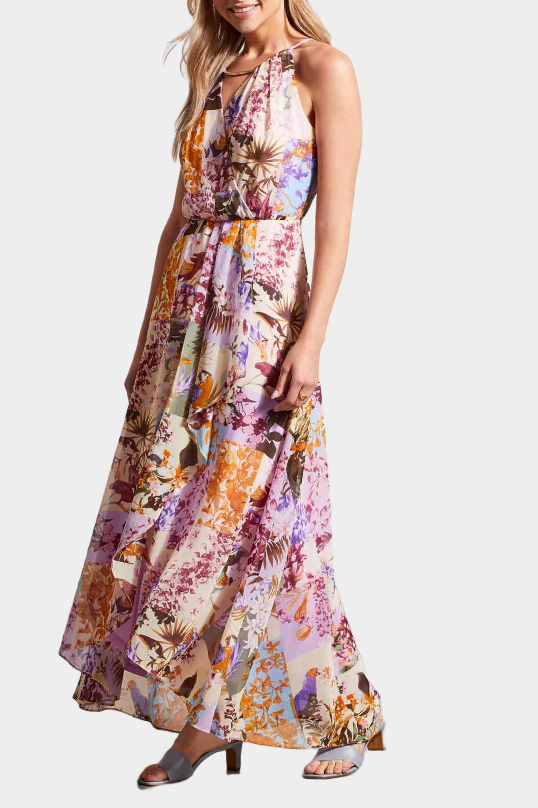 Lined Maxi Dress sold by Lord & Taylor