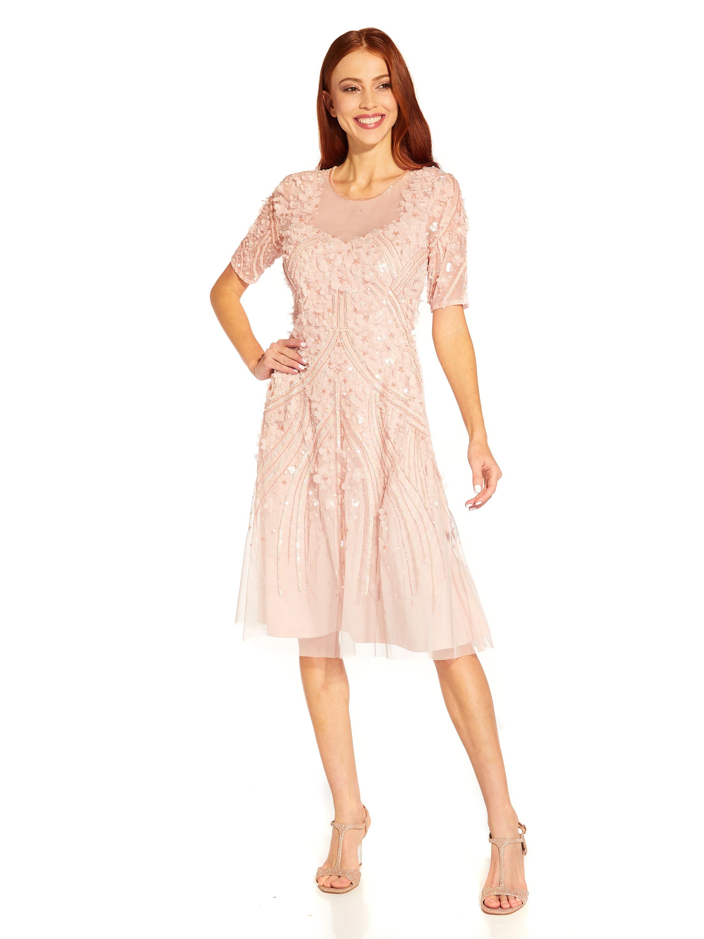 3D Floral Midi Dress sold by Lord & Taylor product image thumbnail 11