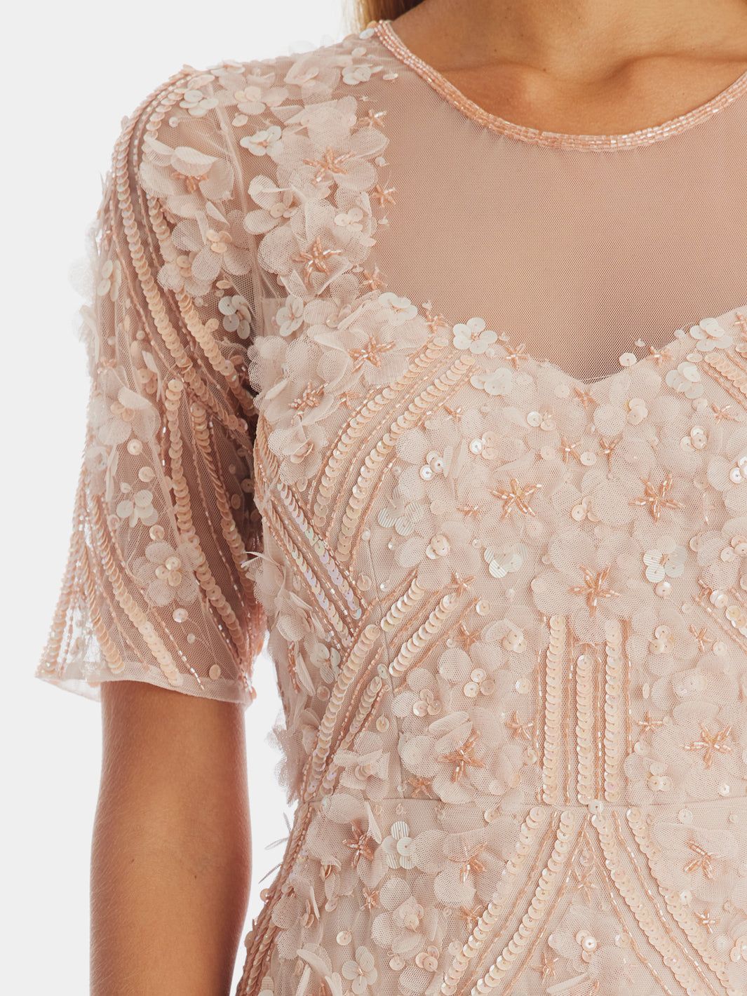 3D Floral Midi Dress sold by Lord & Taylor product image thumbnail 2