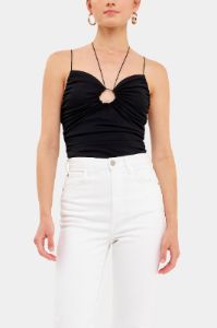 Slinky Cutout Ruched Top sold by Lord & Taylor