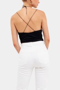 Slinky Cutout Ruched Top sold by Lord & Taylor