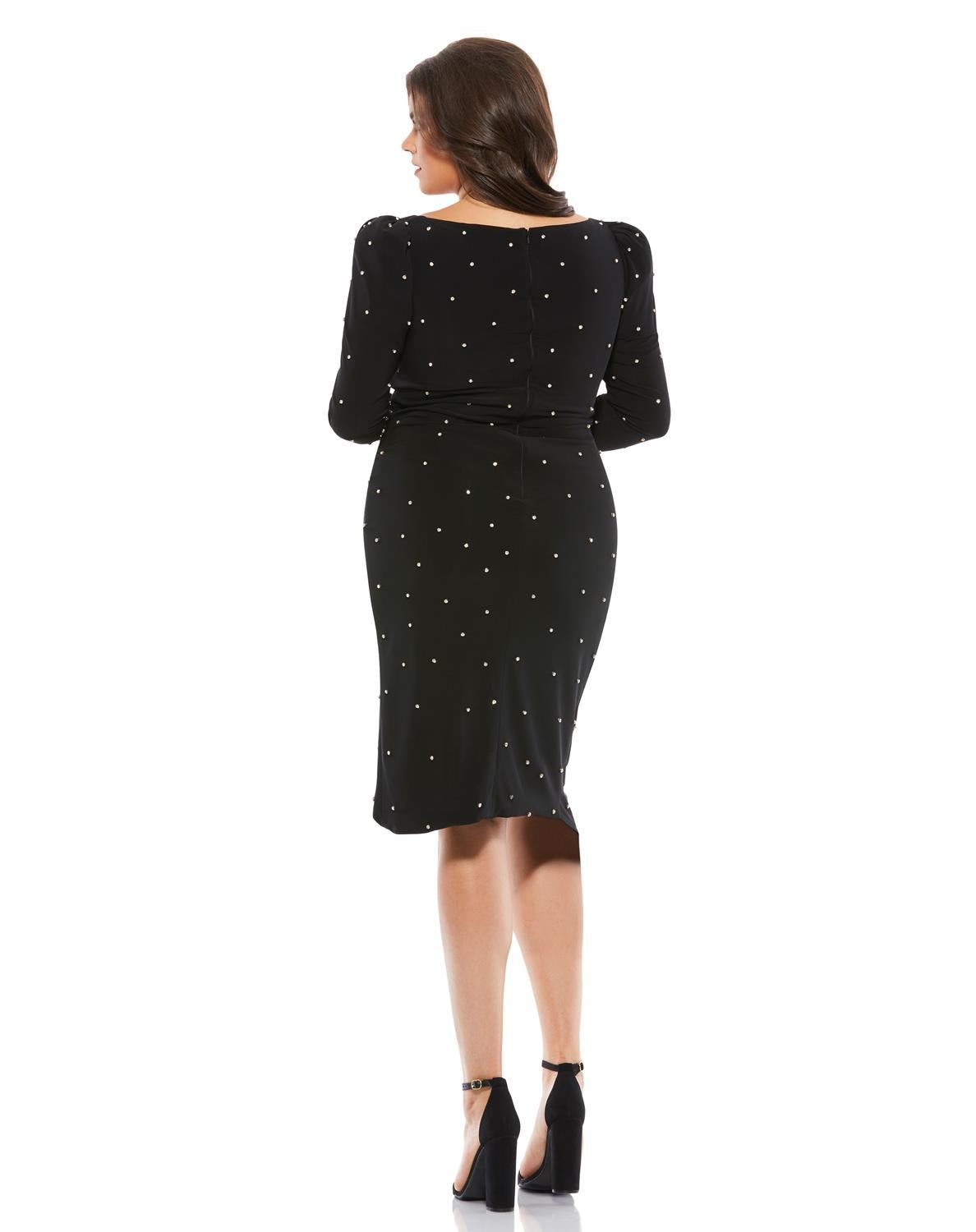 Long Sleeve Wrap Dress sold by Lord & Taylor product image thumbnail 2