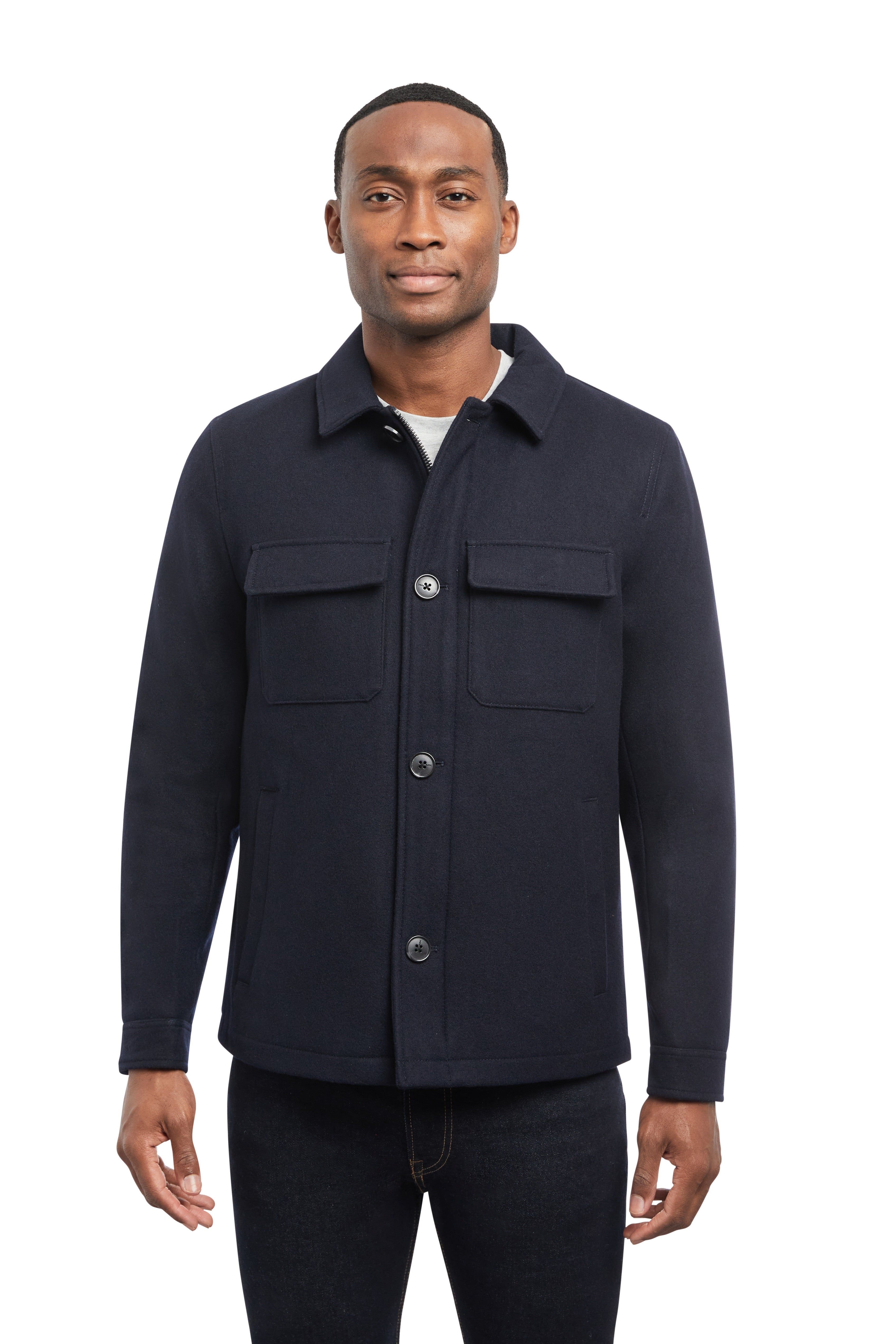 Wool Shirt Jacket sold by Lord & Taylor product image thumbnail 9