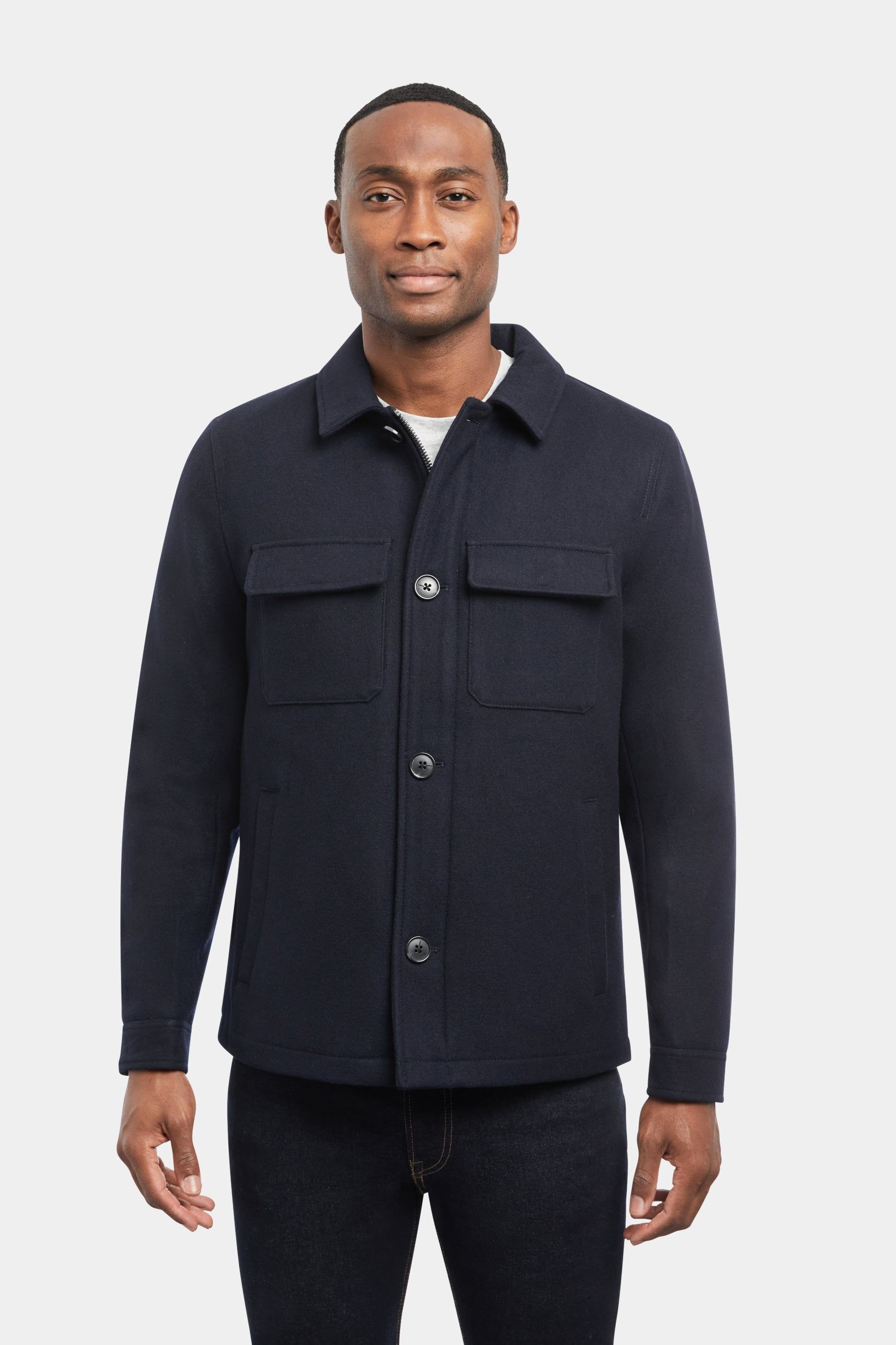 Wool Shirt Jacket sold by Lord & Taylor product image thumbnail 4