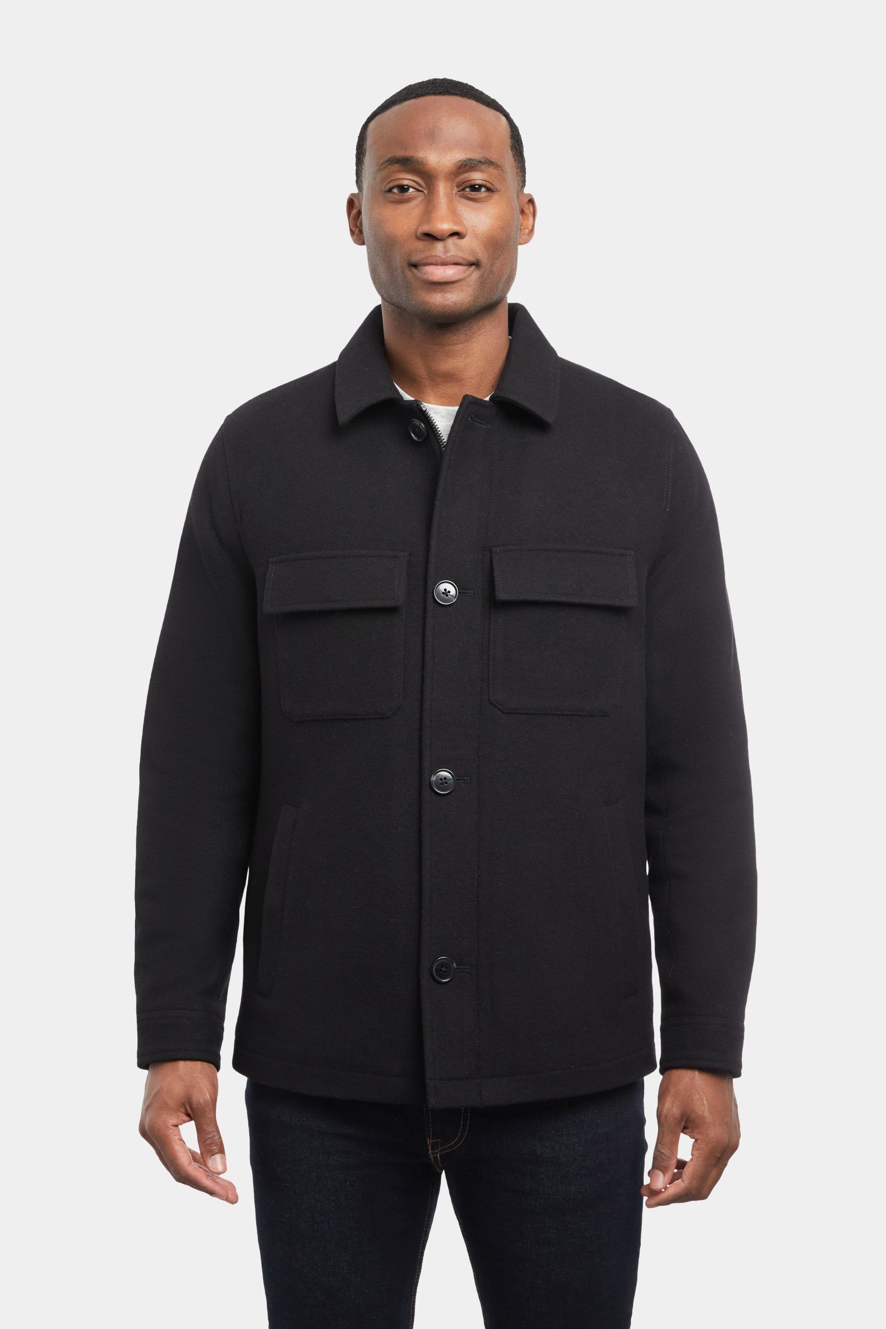 Wool Shirt Jacket sold by Lord & Taylor