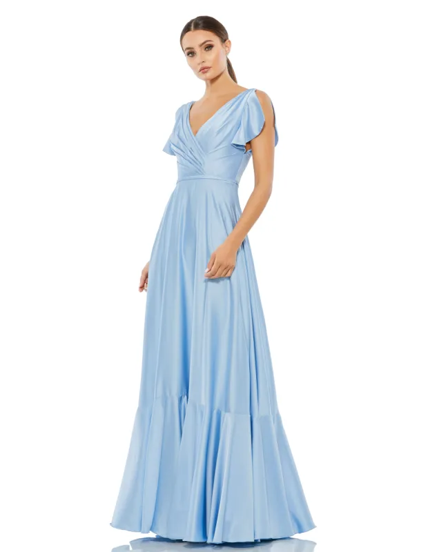 Flounce Sleeve Gown sold by Lord & Taylor