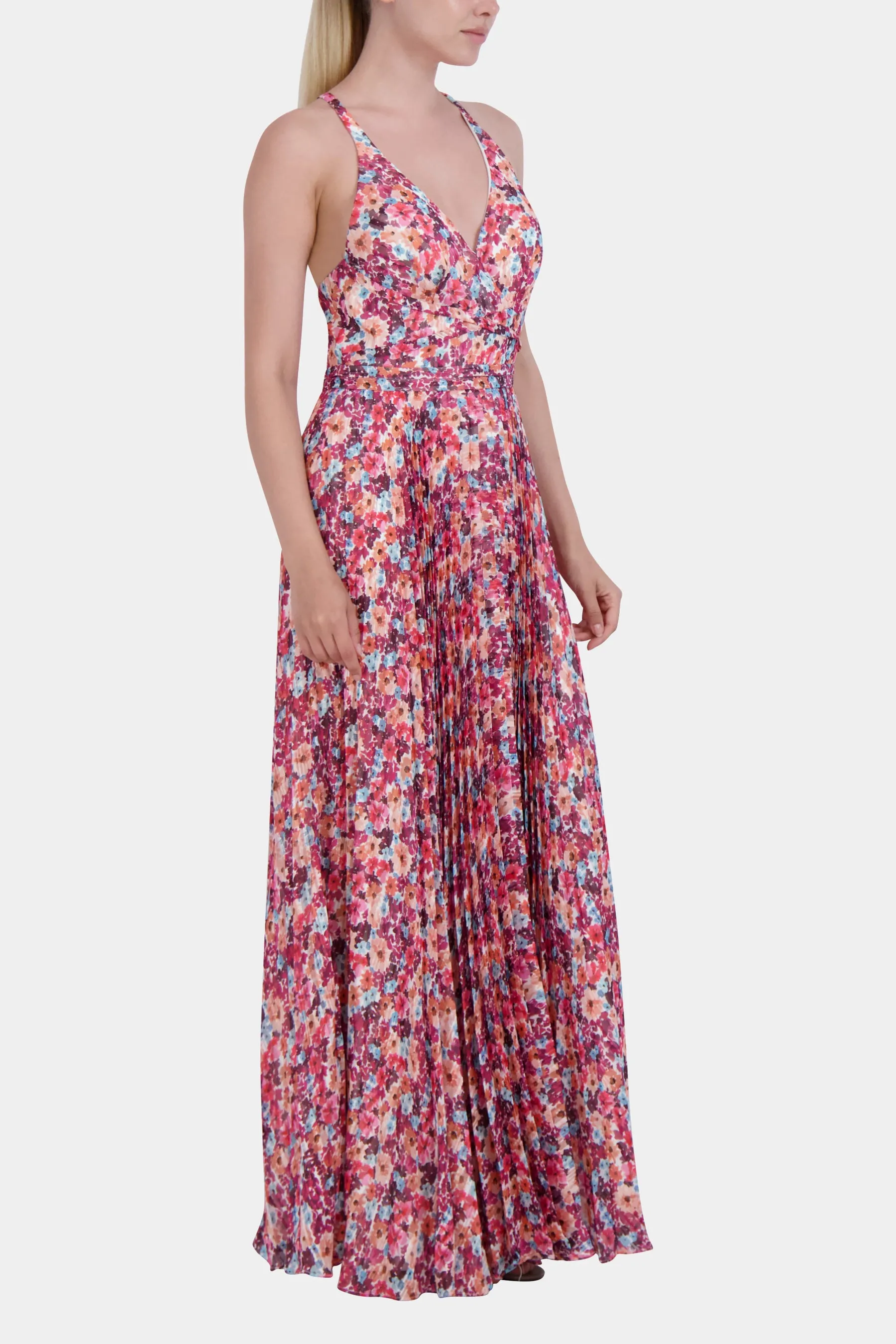 Pleated Maxi Dress sold by Lord & Taylor product image thumbnail 5
