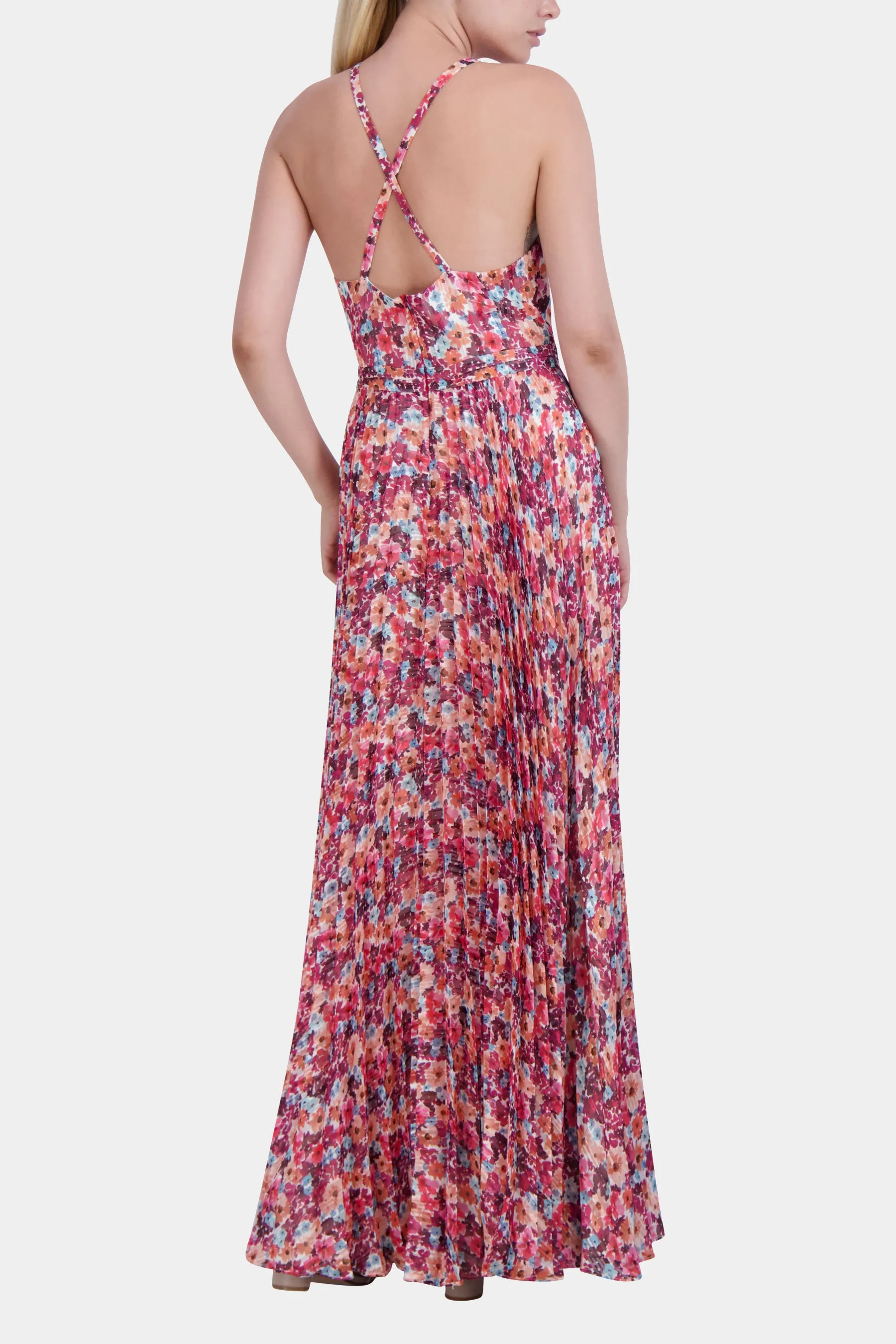 Pleated Maxi Dress sold by Lord & Taylor product image thumbnail 2
