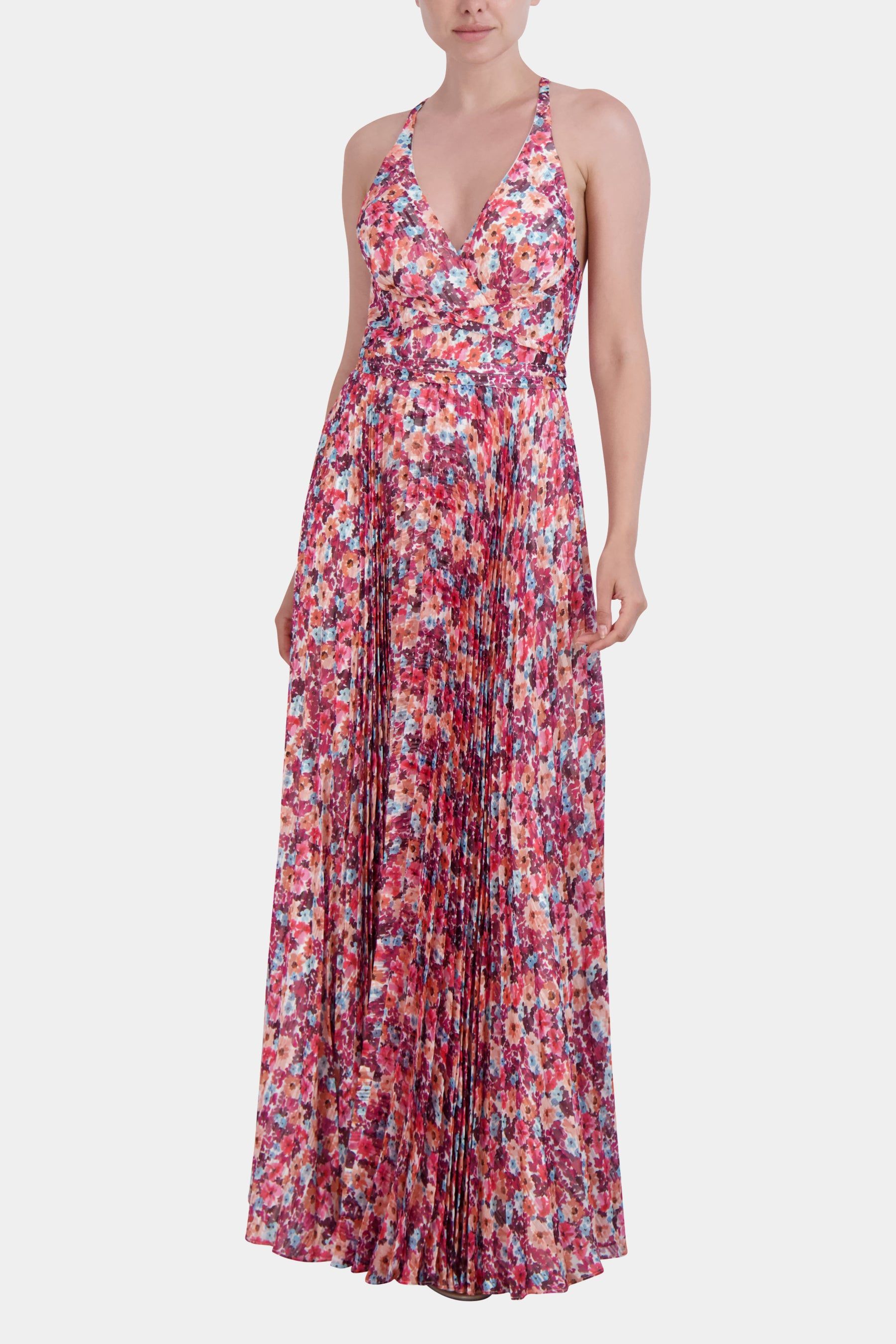 Pleated Maxi Dress sold by Lord & Taylor product image thumbnail 3
