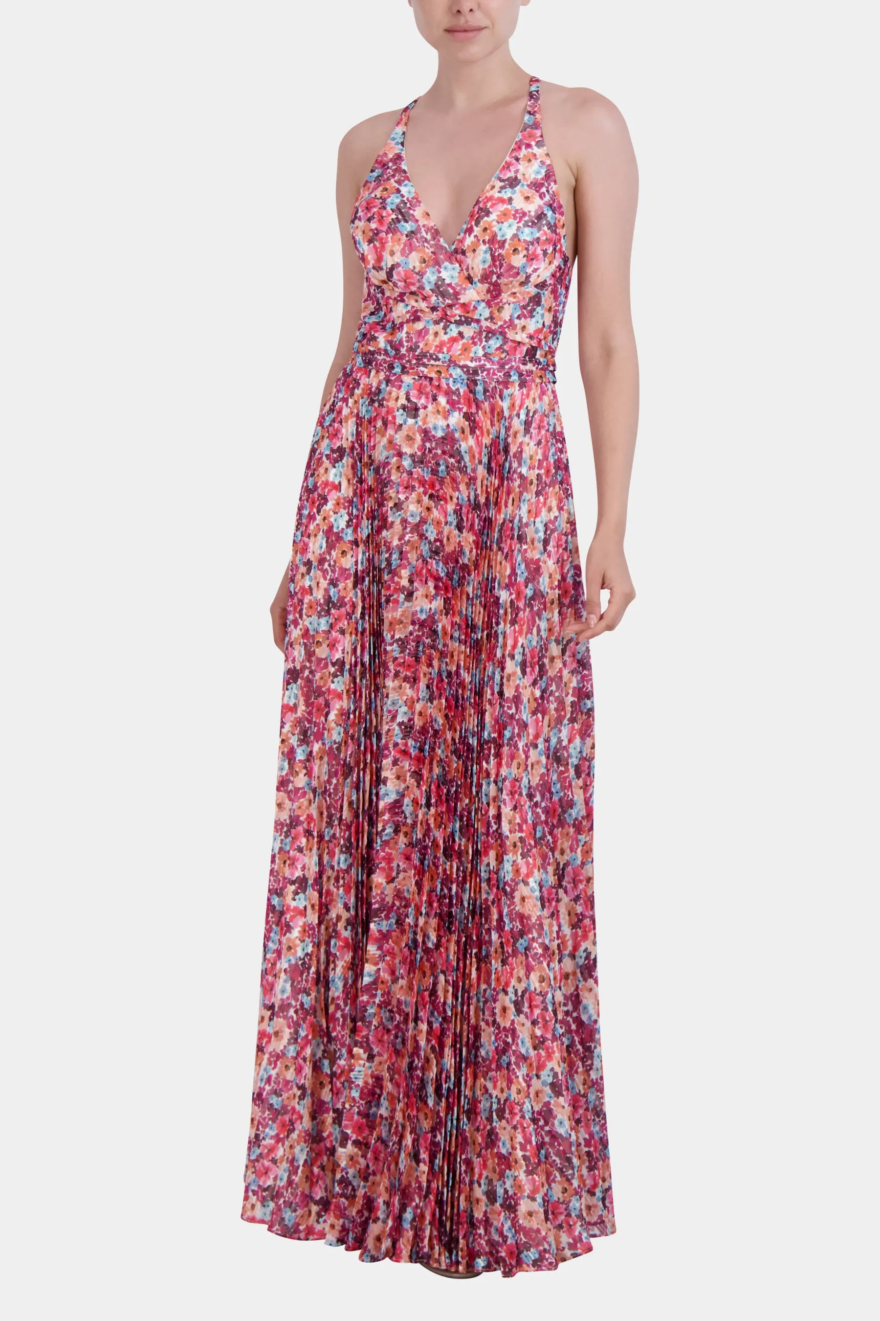 Pleated Maxi Dress sold by Lord & Taylor product image thumbnail 3