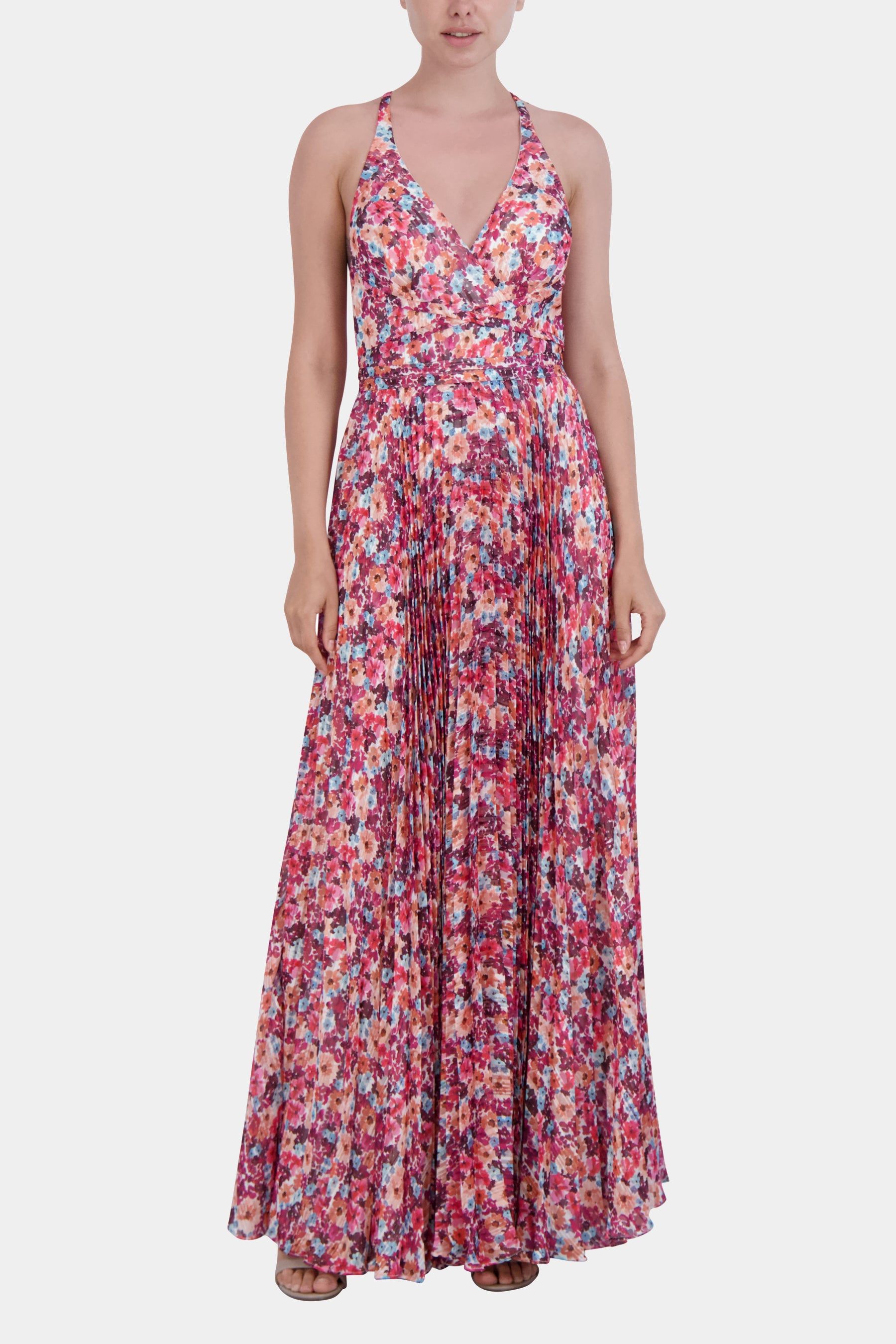 Pleated Maxi Dress sold by Lord & Taylor