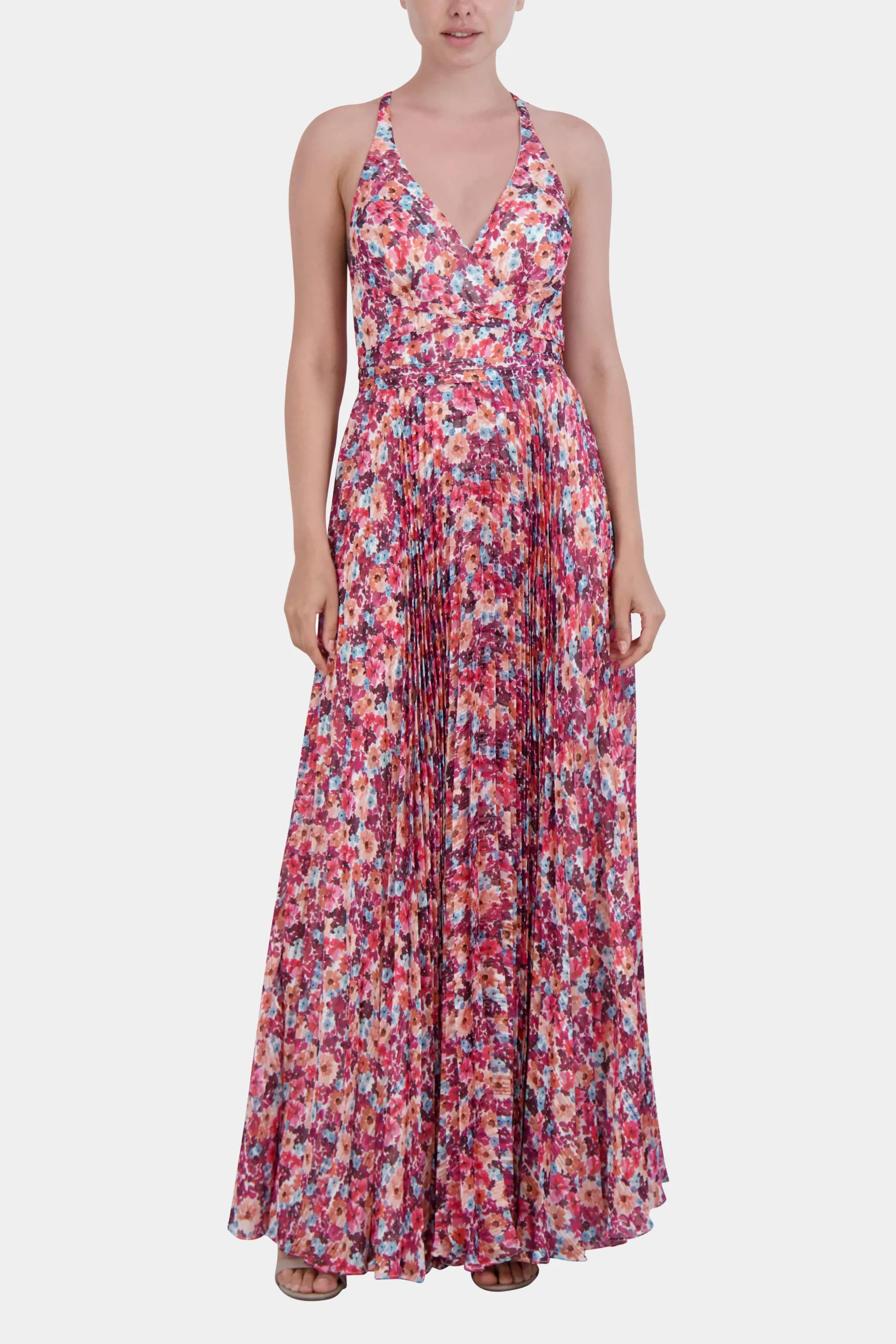 Pleated Maxi Dress sold by Lord & Taylor