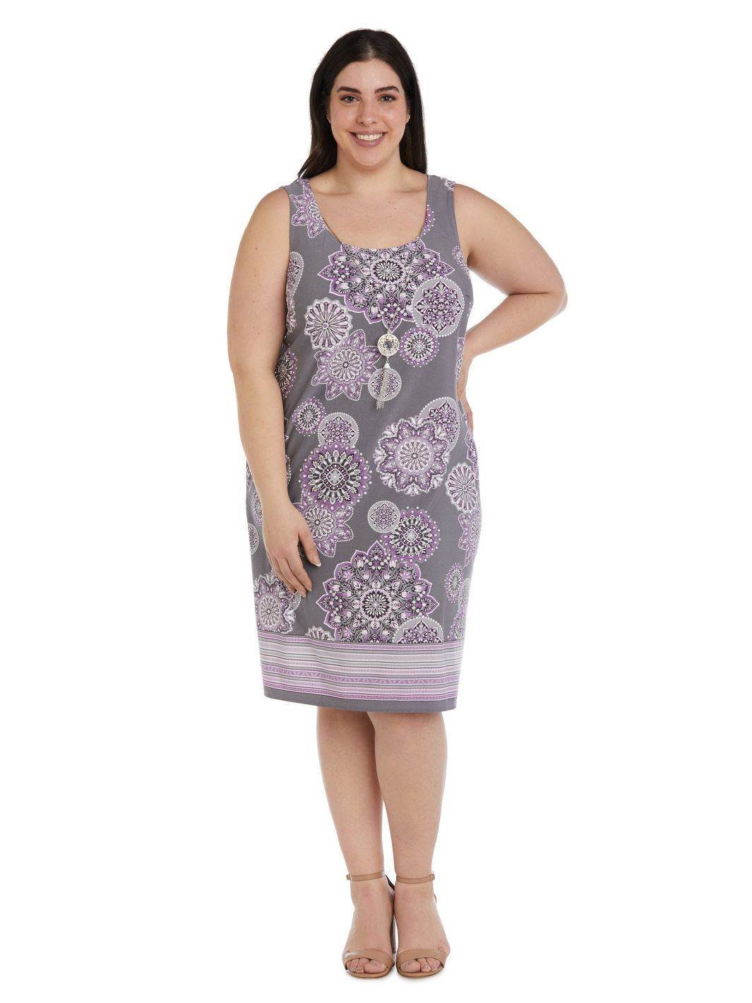 Two-Piece Puff Print Jacket Dress sold by Lord & Taylor product image thumbnail 3