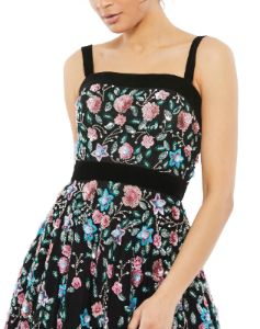 Embellished Fit And Flare Mini Dress sold by Lord & Taylor